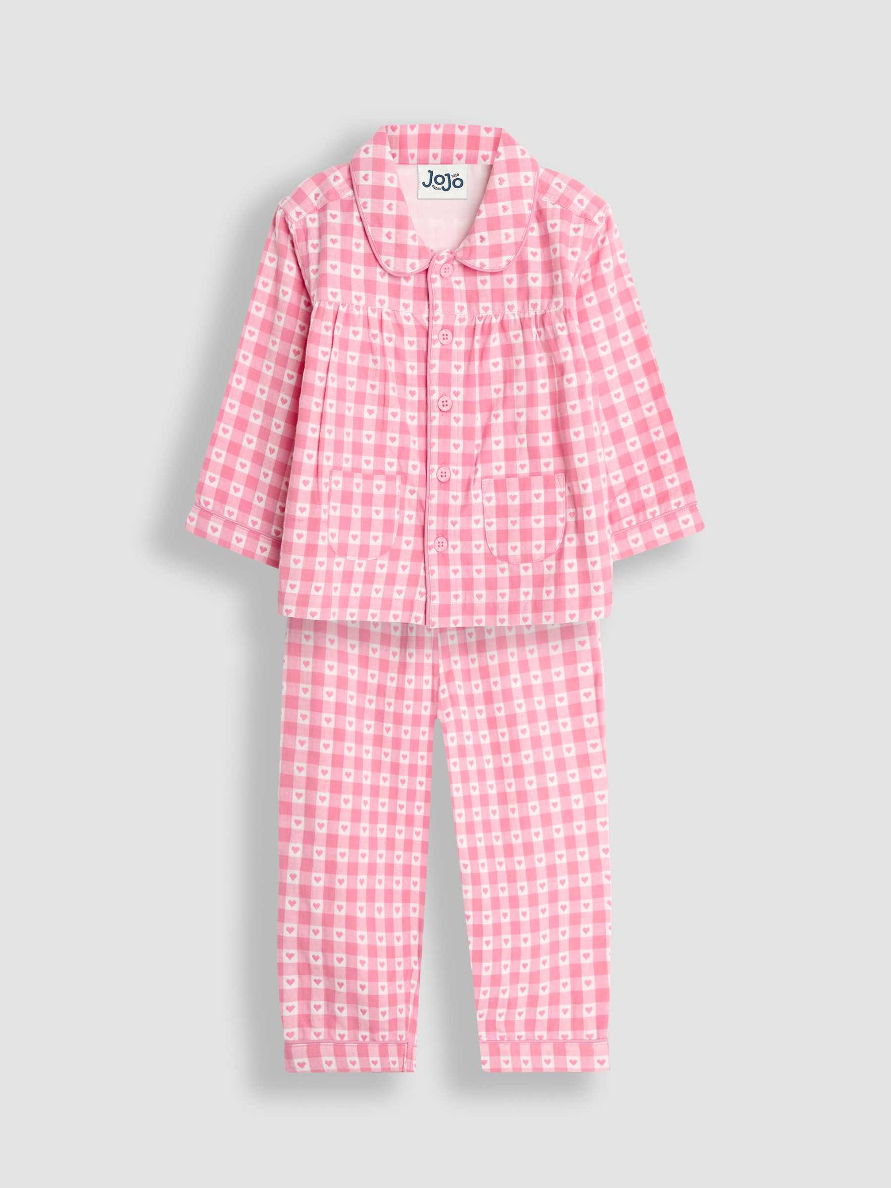 Pink Woven Pyjamas - Image 1 of 5