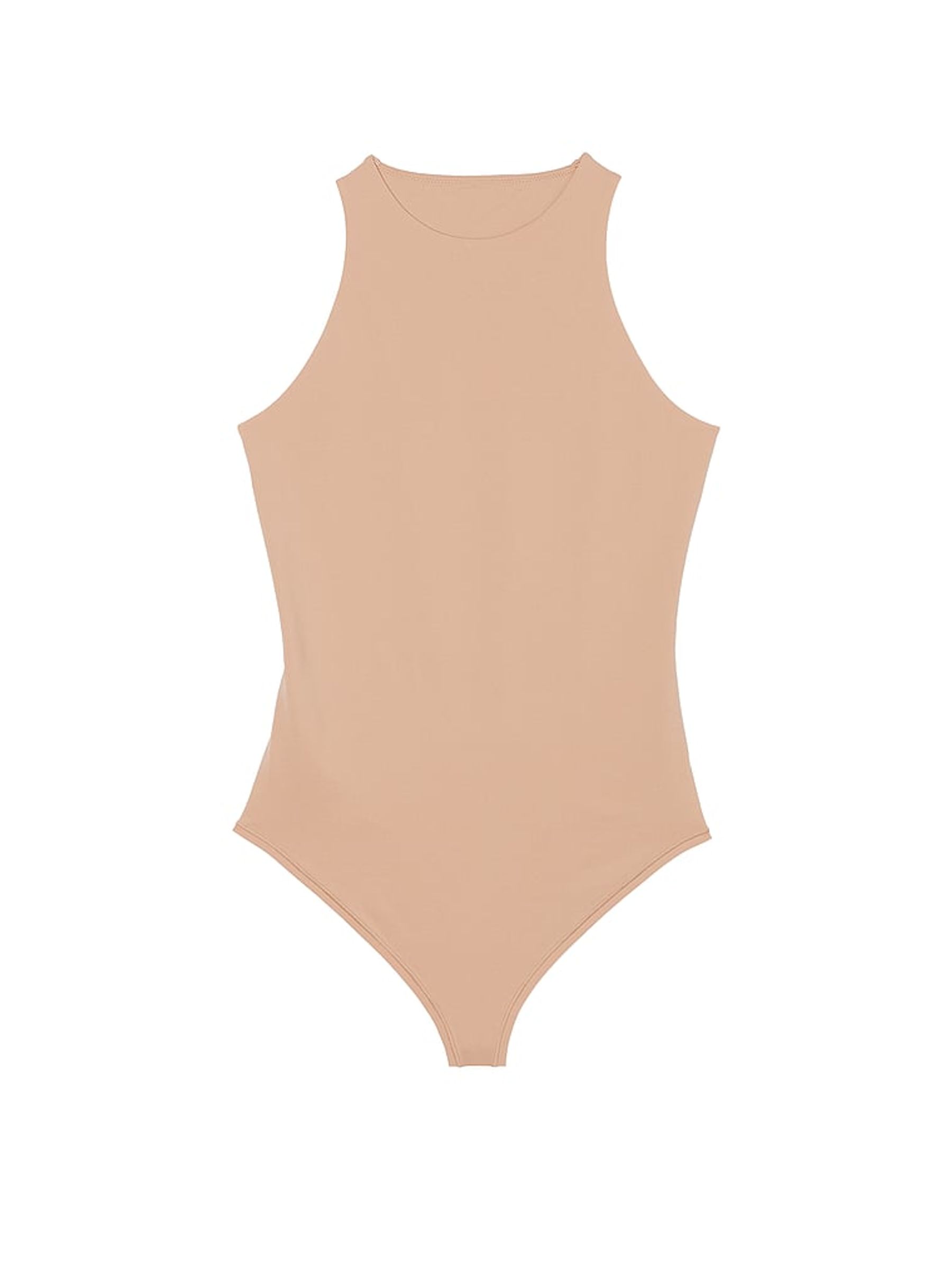 Praline Nude Soft Stretch Tank Bodysuit - Image 3 of 3