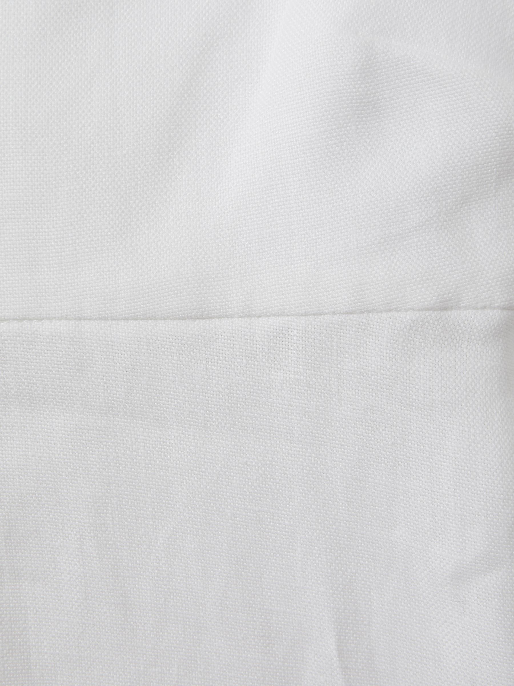 Bondi Born Messina Linen Mini Dress in White - Image 5 of 5