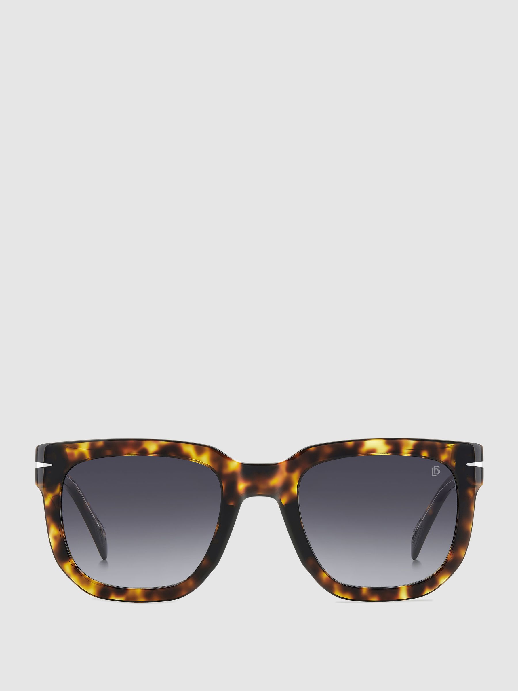 David Beckham Eyewear by Tortoiseshell Sunglasses in Tortoise - Image 1 of 4 David Beckham Eyewear by Tortoiseshell Sunglasses in Tortoise - Image 1 of 4