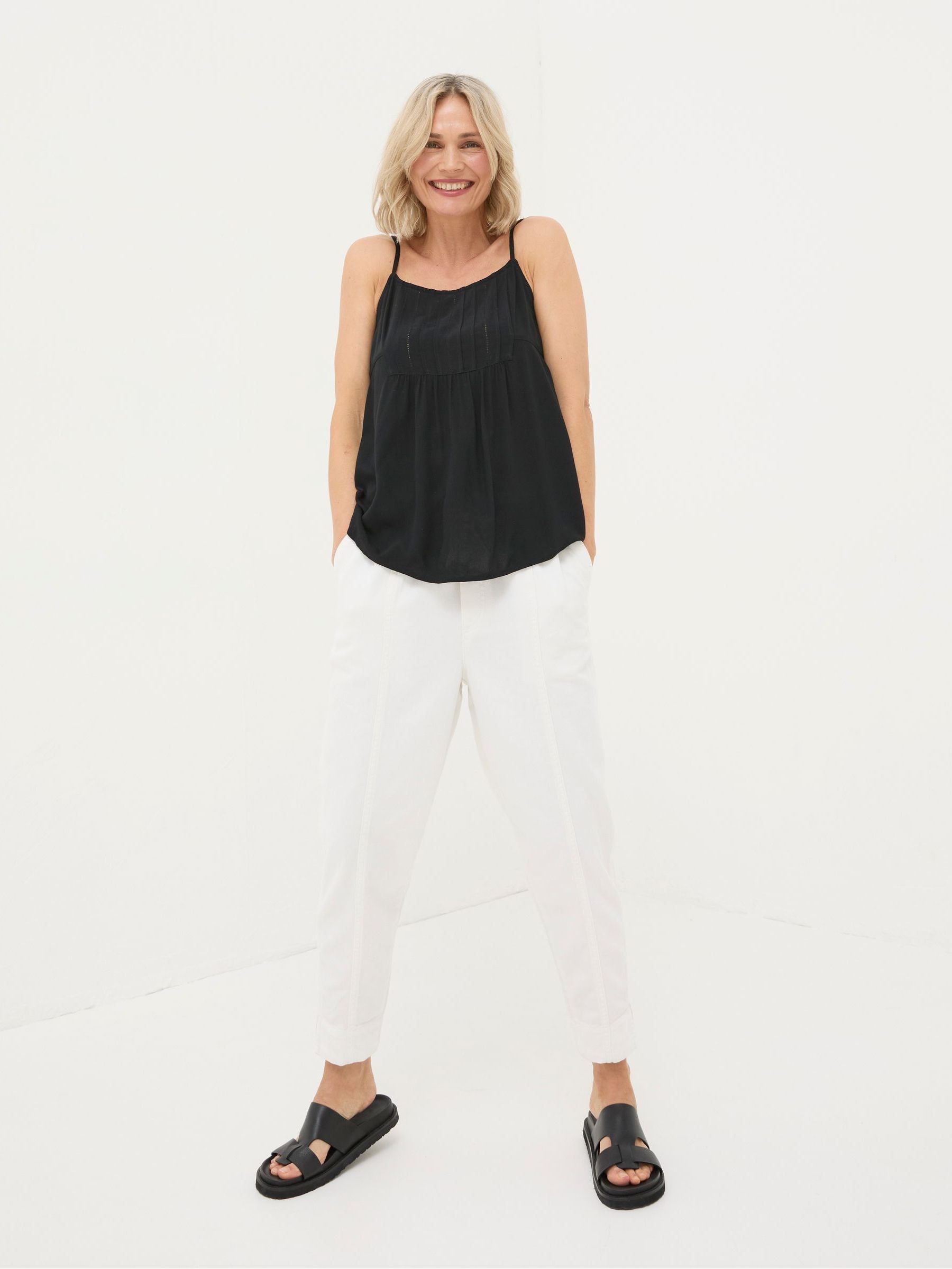 Sloane Black Cami Vest - Image 4 of 5
