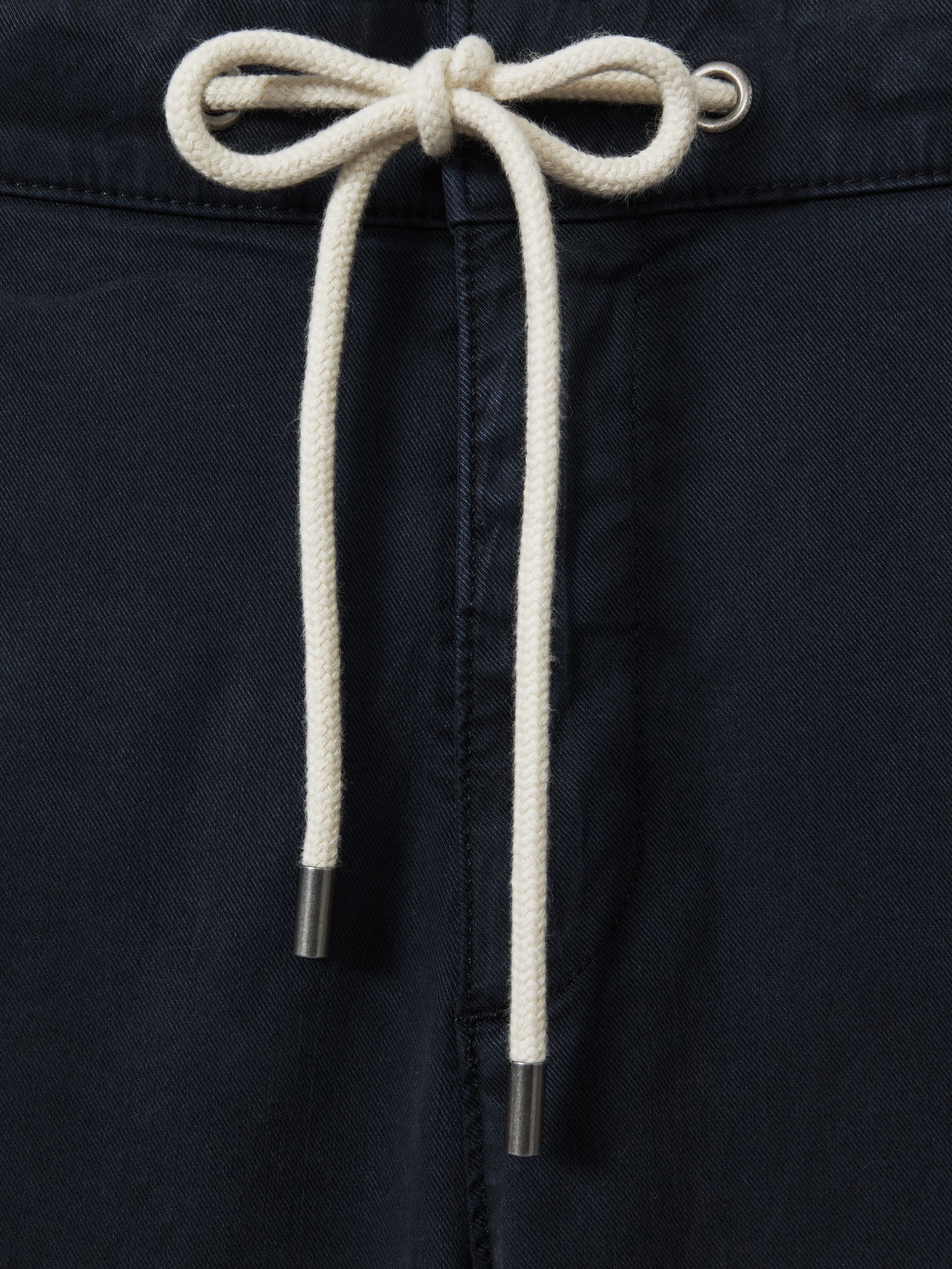 Paige Brushed Drawstring Trousers in Vintage Deep Anchor - Image 4 of 4