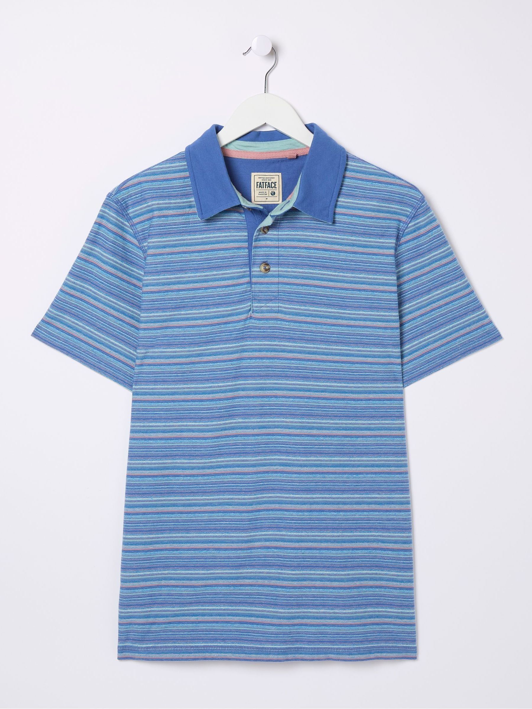 Blue Penzance Polo Shirt - Image 5 of 5