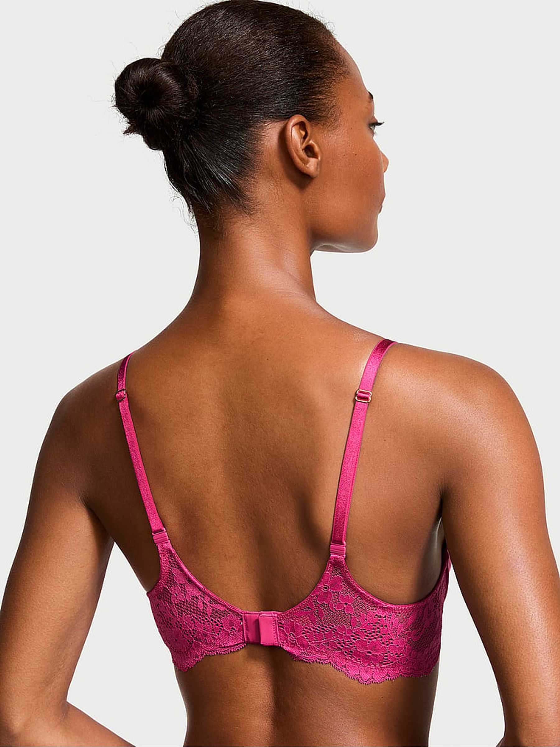 Luscious Rose Pink Push Up Bra - Image 2 of 5