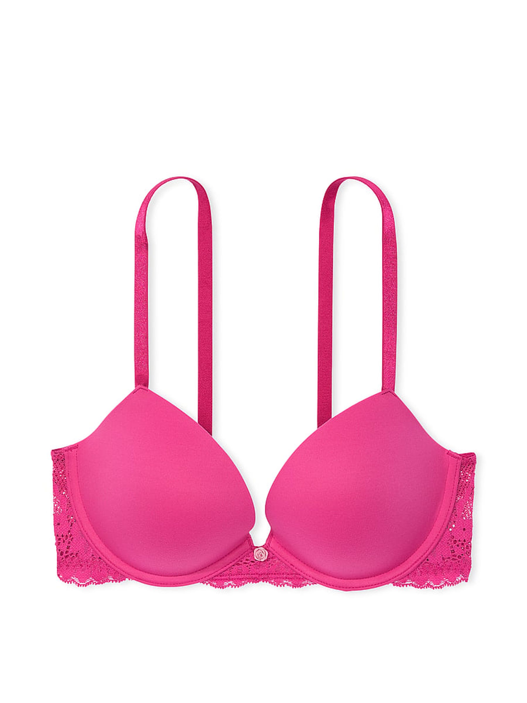Luscious Rose Pink Push Up Bra - Image 3 of 5