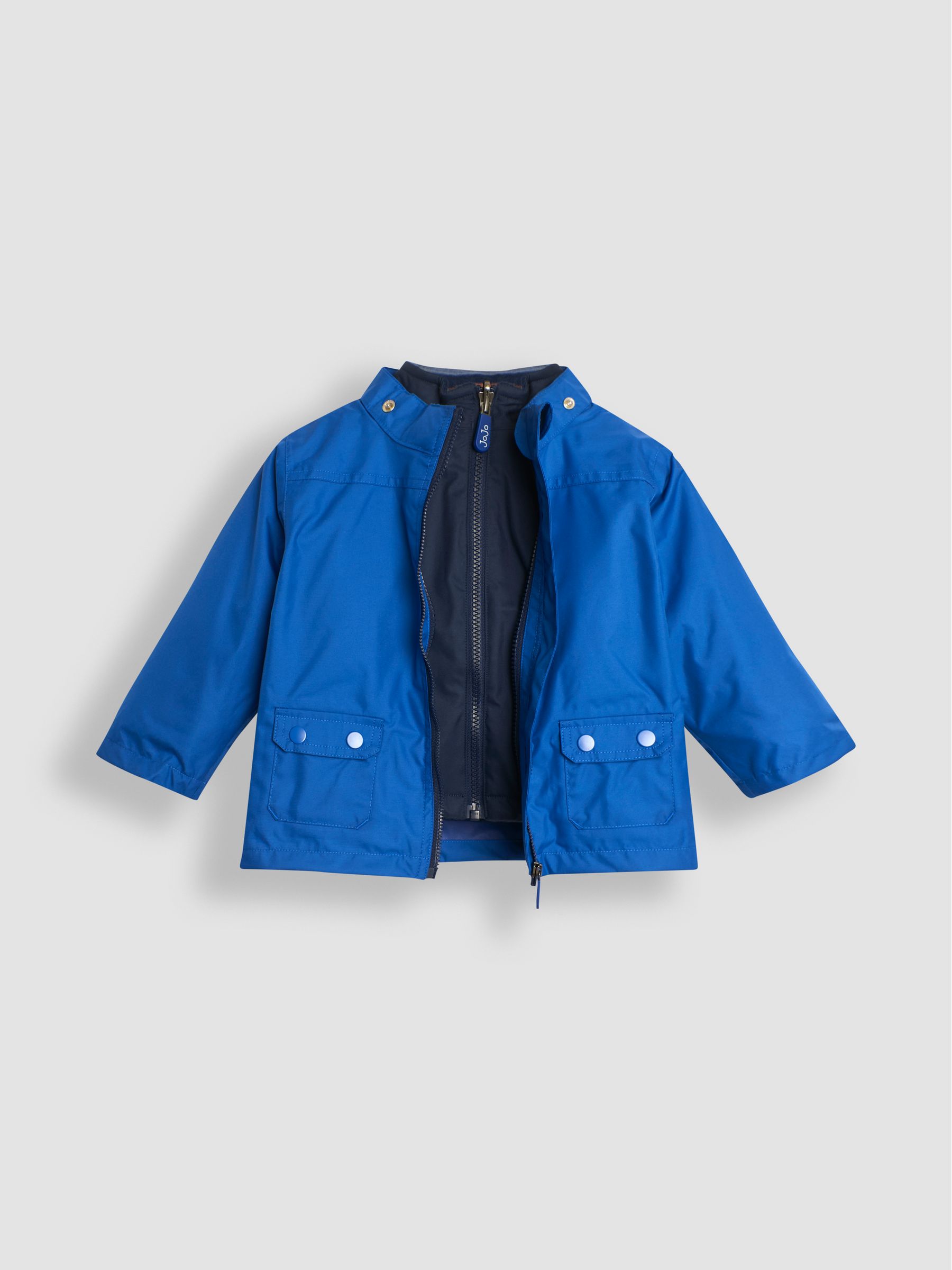 Cobalt Blue 4-In-1 Polarfleece Jacket - Image 3 of 10