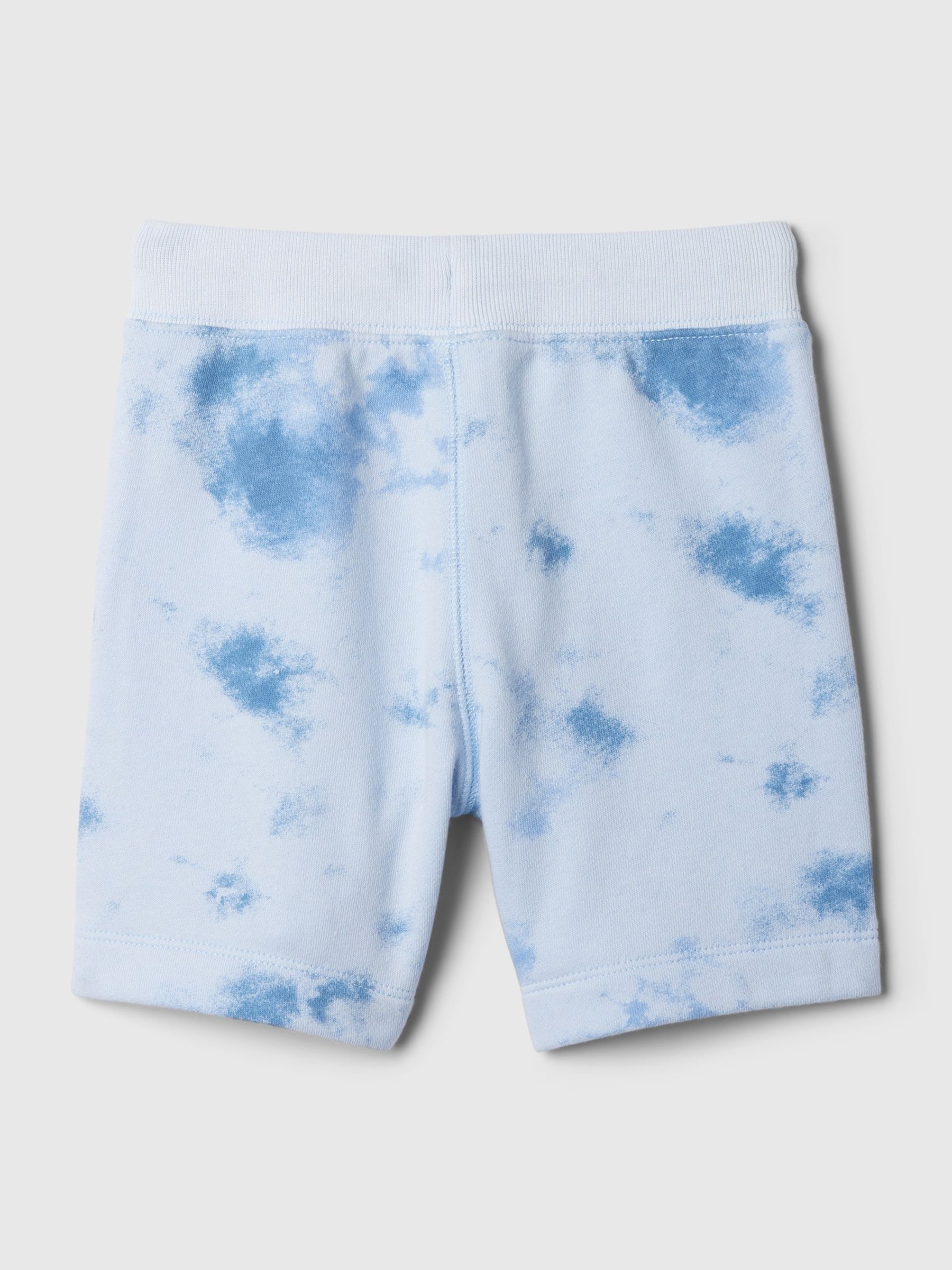 Blue Tie-Dye Logo Pull On Baby Shorts (Newborn-5yrs) - Image 2 of 3