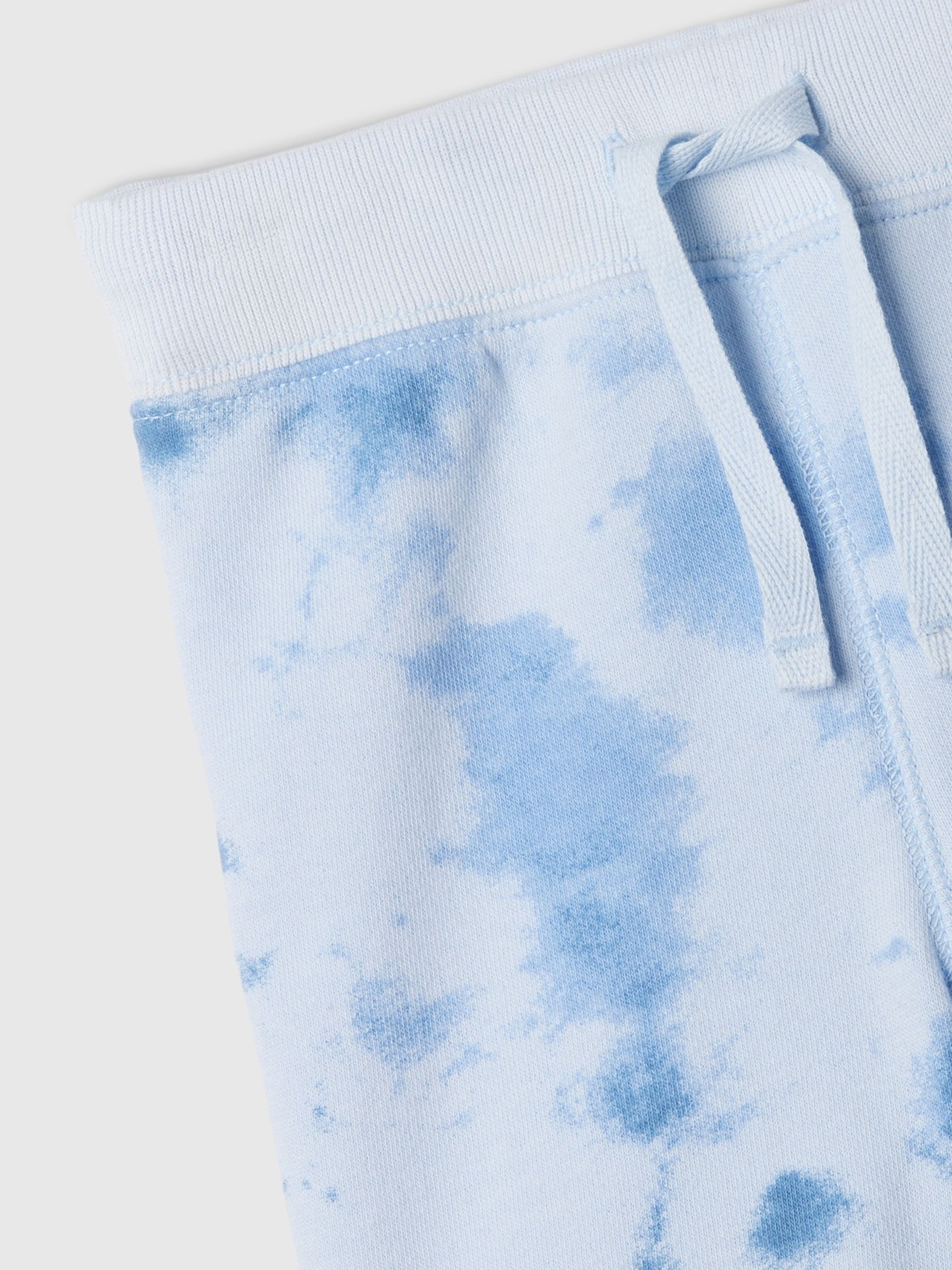 Blue Tie-Dye Logo Pull On Baby Shorts (Newborn-5yrs) - Image 3 of 3