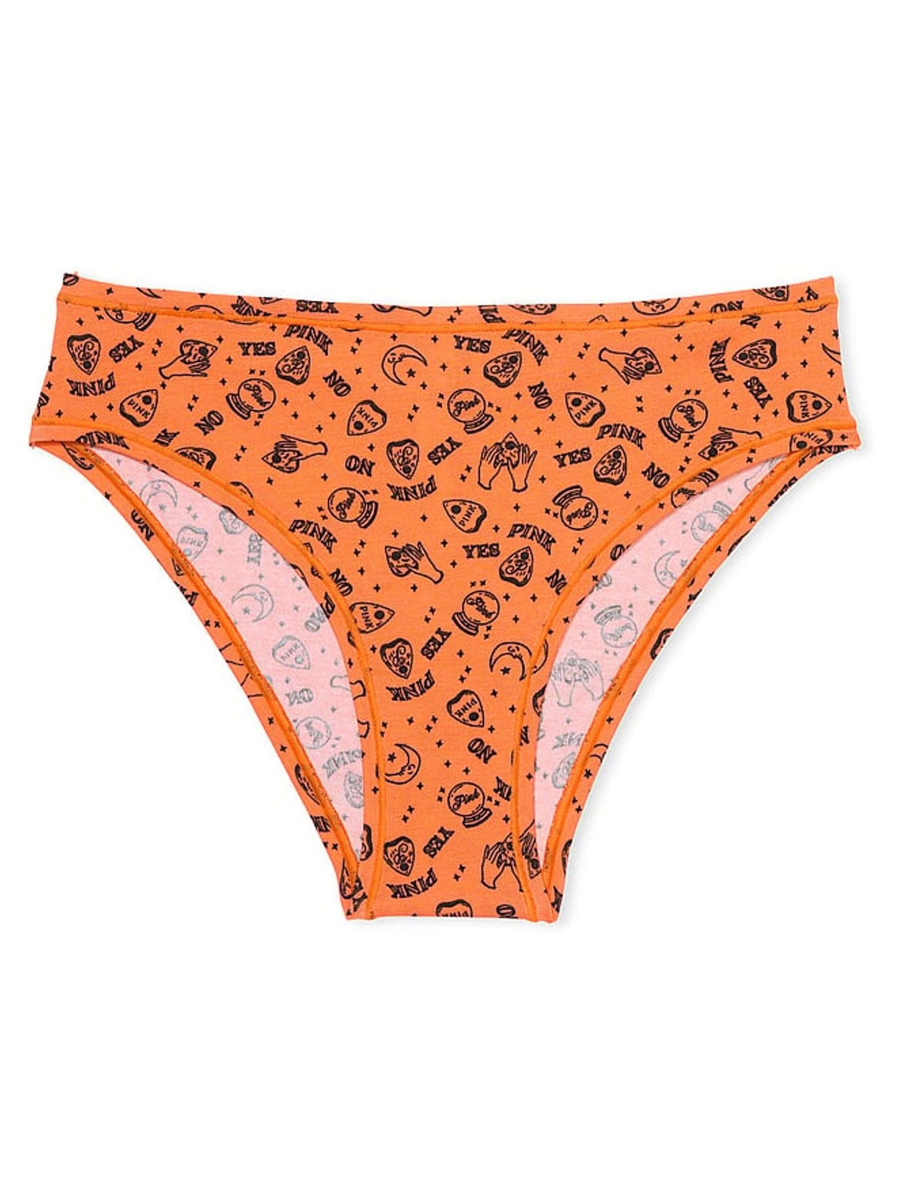 Orange Halloween Print Cheeky Cotton Cheeky Knickers - Image 2 of 2