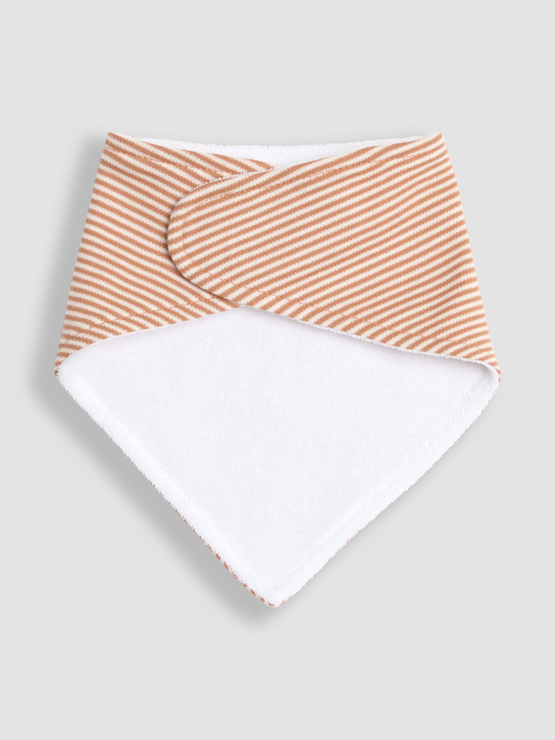 Cream Bear 3-Pack Baby Dribble Bibs - Image 3 of 8