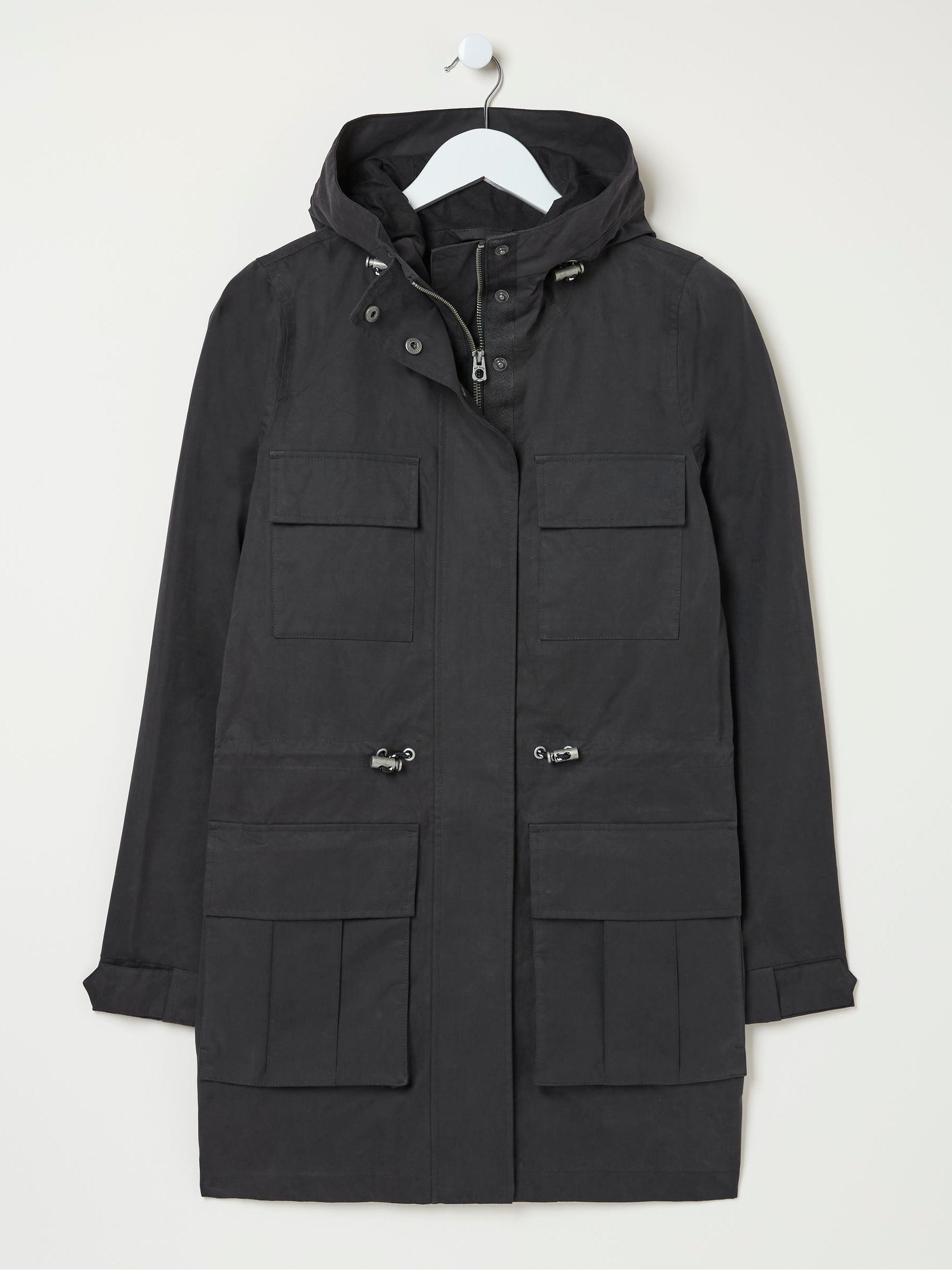 Tiegan Black Waterproof Coat - Image 6 of 6