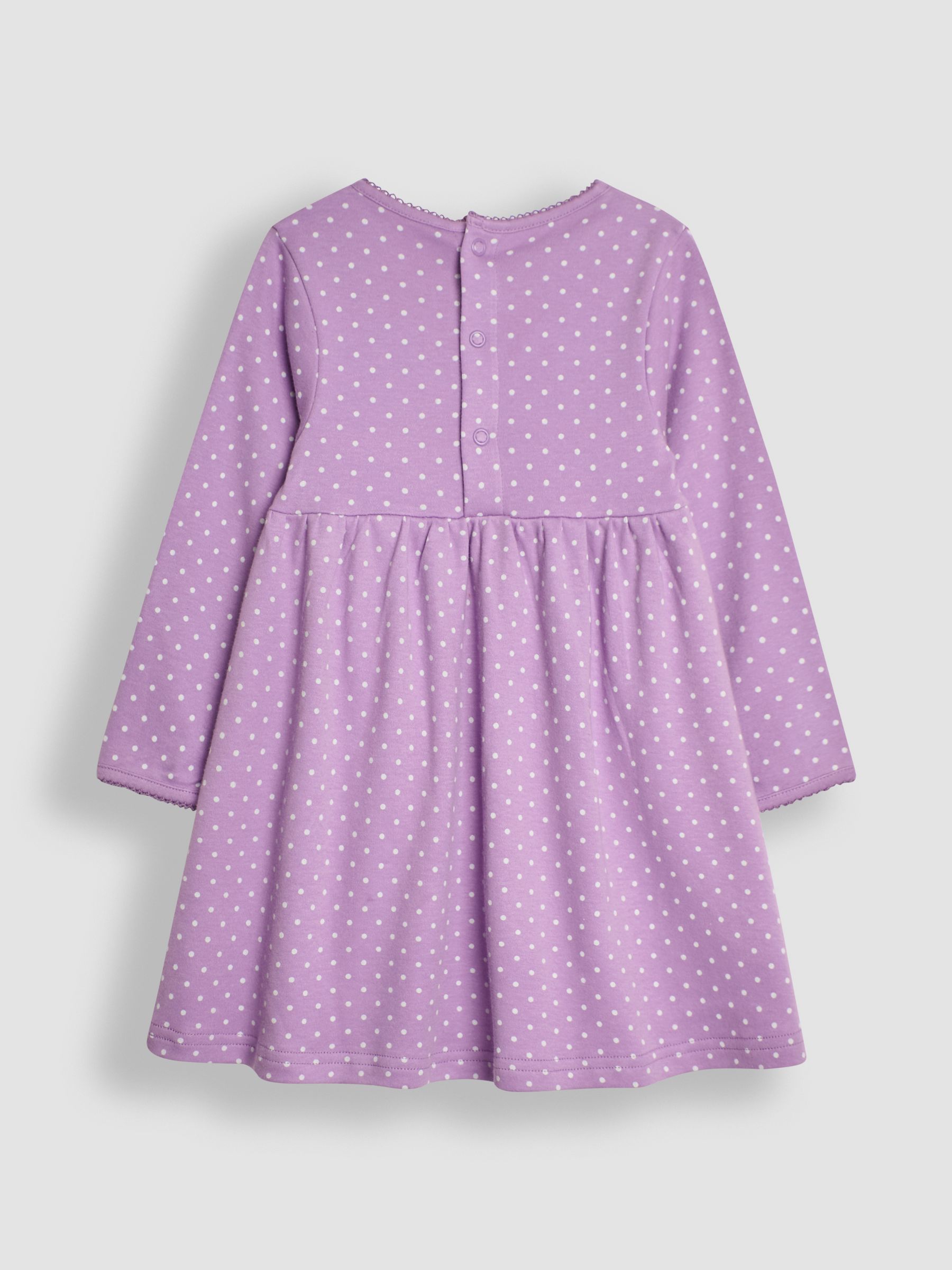 Lilac Purple Spot Dress - Image 2 of 3