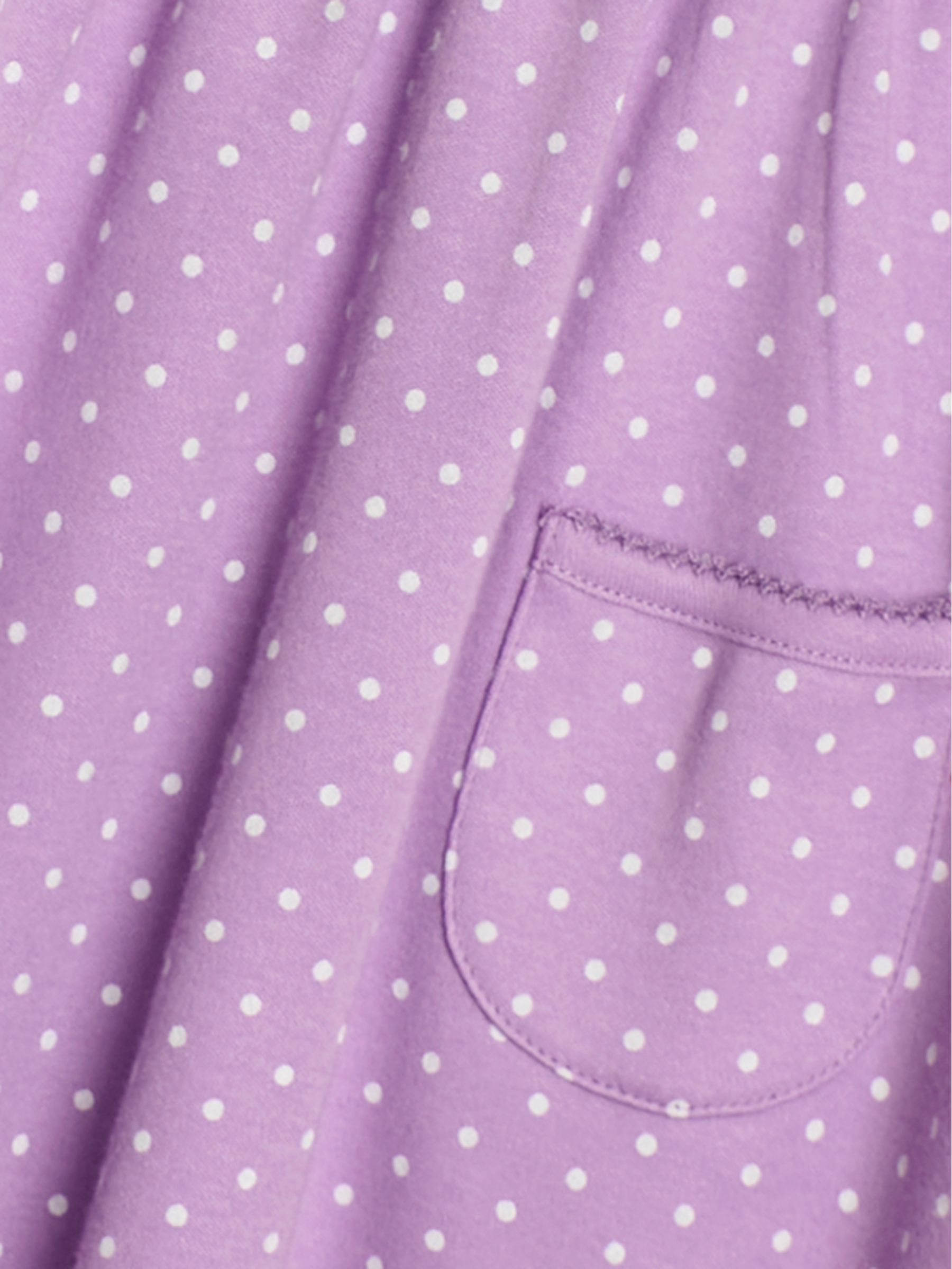 Lilac Purple Spot Dress - Image 3 of 3