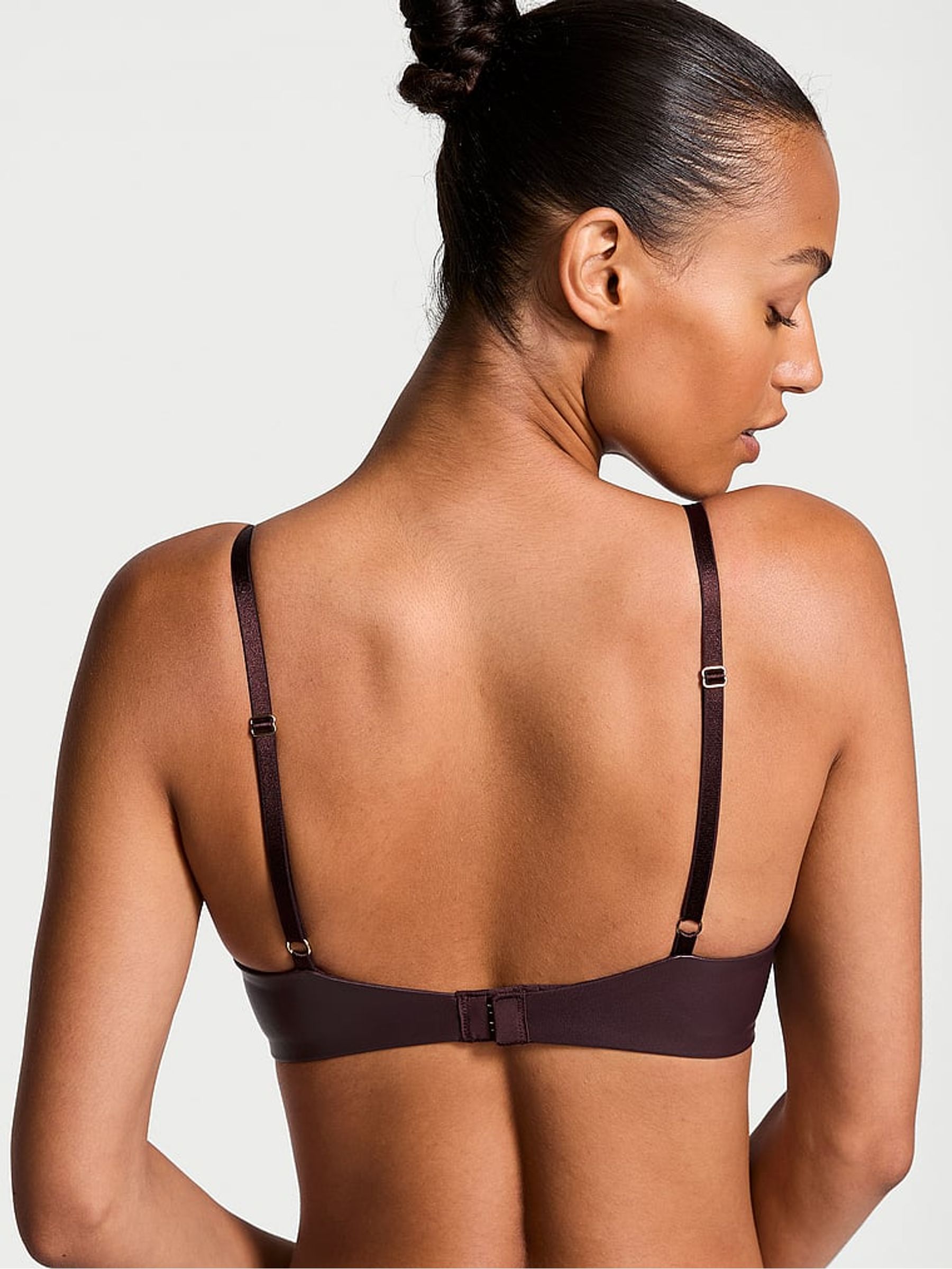 Burgundy Brown Add 2 Cups Bombshell Bra - Image 2 of 3