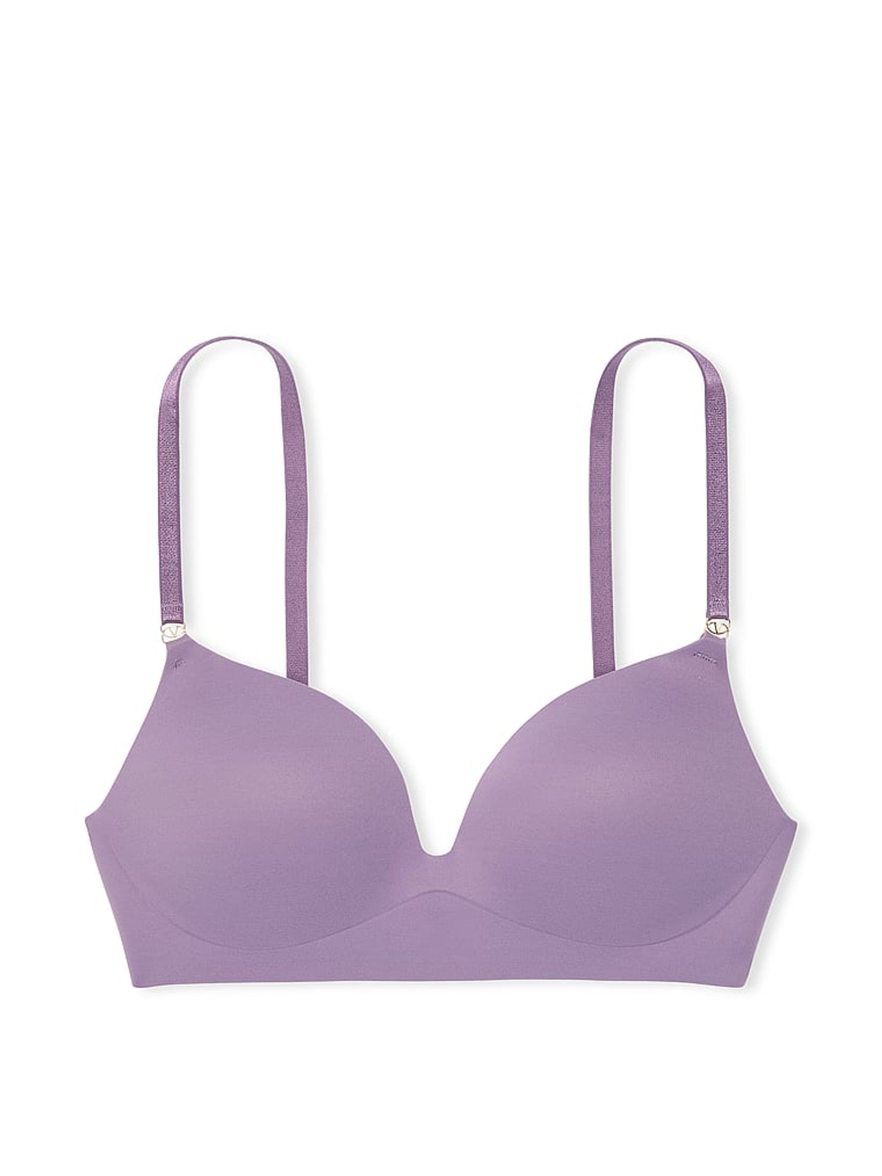 Frozen Plum Purple Non Wired Push Up Smooth Bra - Image 3 of 4