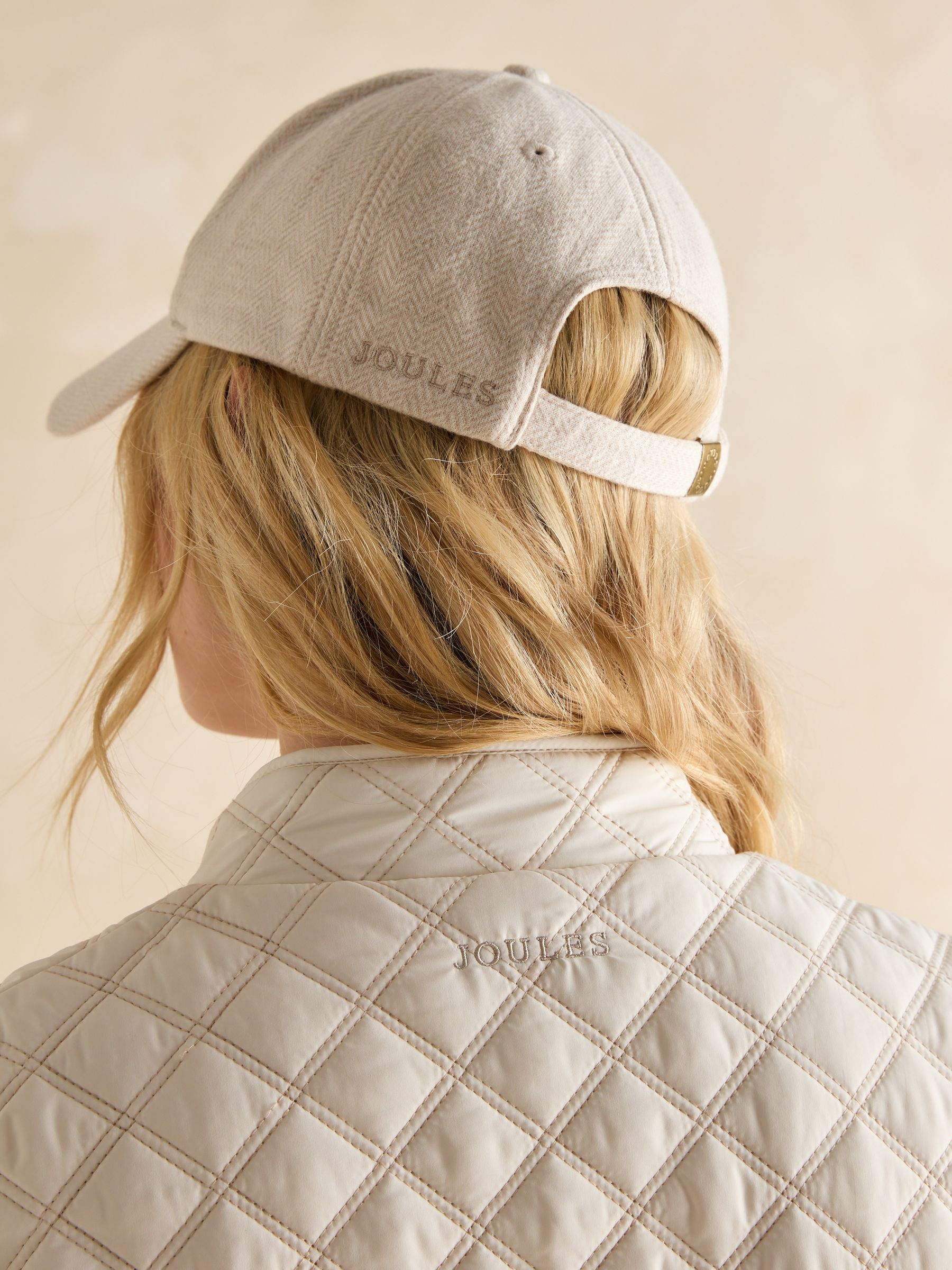 Minx Cream Showerproof Diamond Quilted Gilet - Image 6 of 8