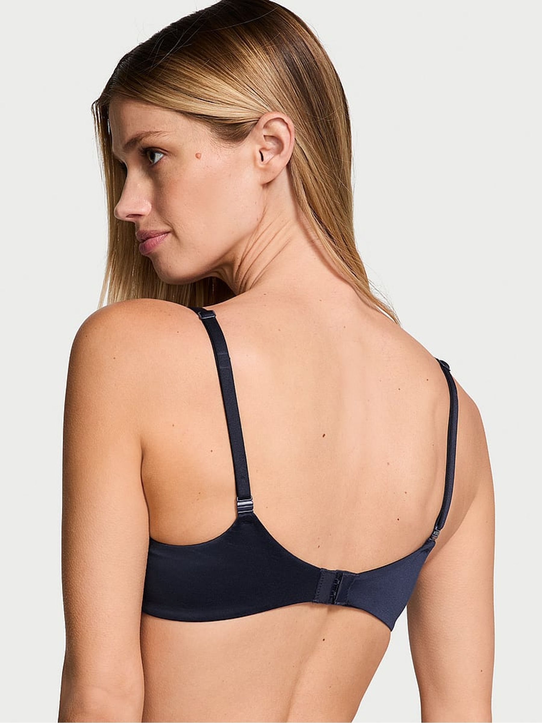 Noir Navy Blue Demi Bra - Image 2 of 3