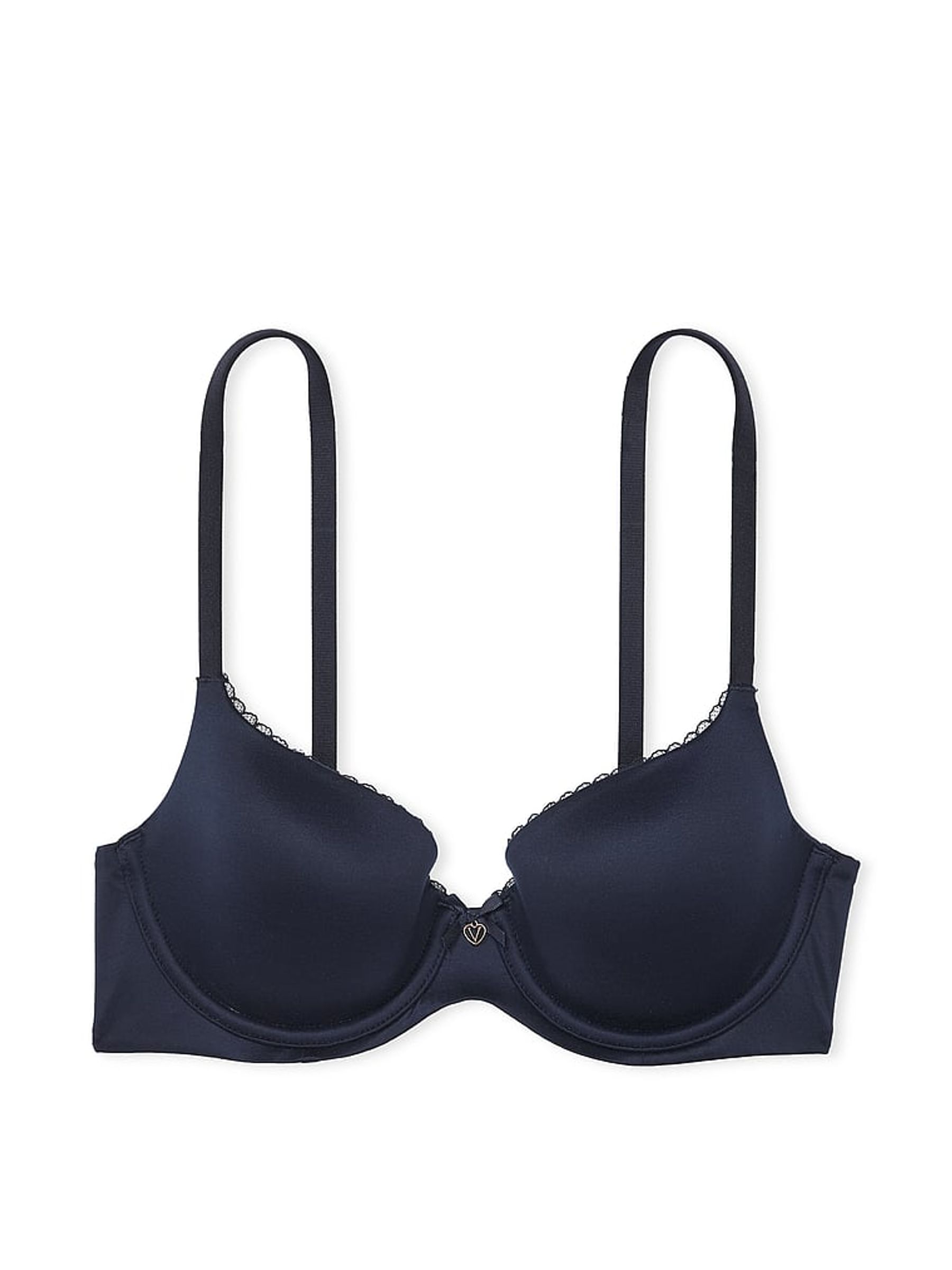 Noir Navy Blue Demi Bra - Image 3 of 3