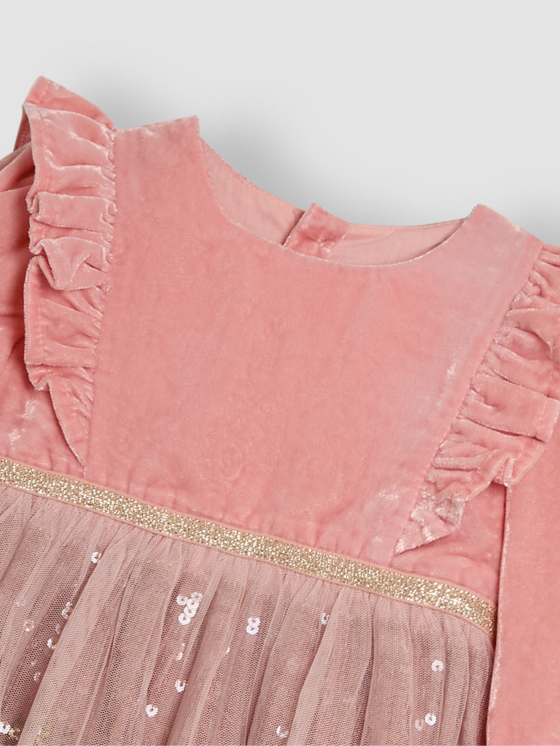 Pink Sequin Party Dress - Image 4 of 4