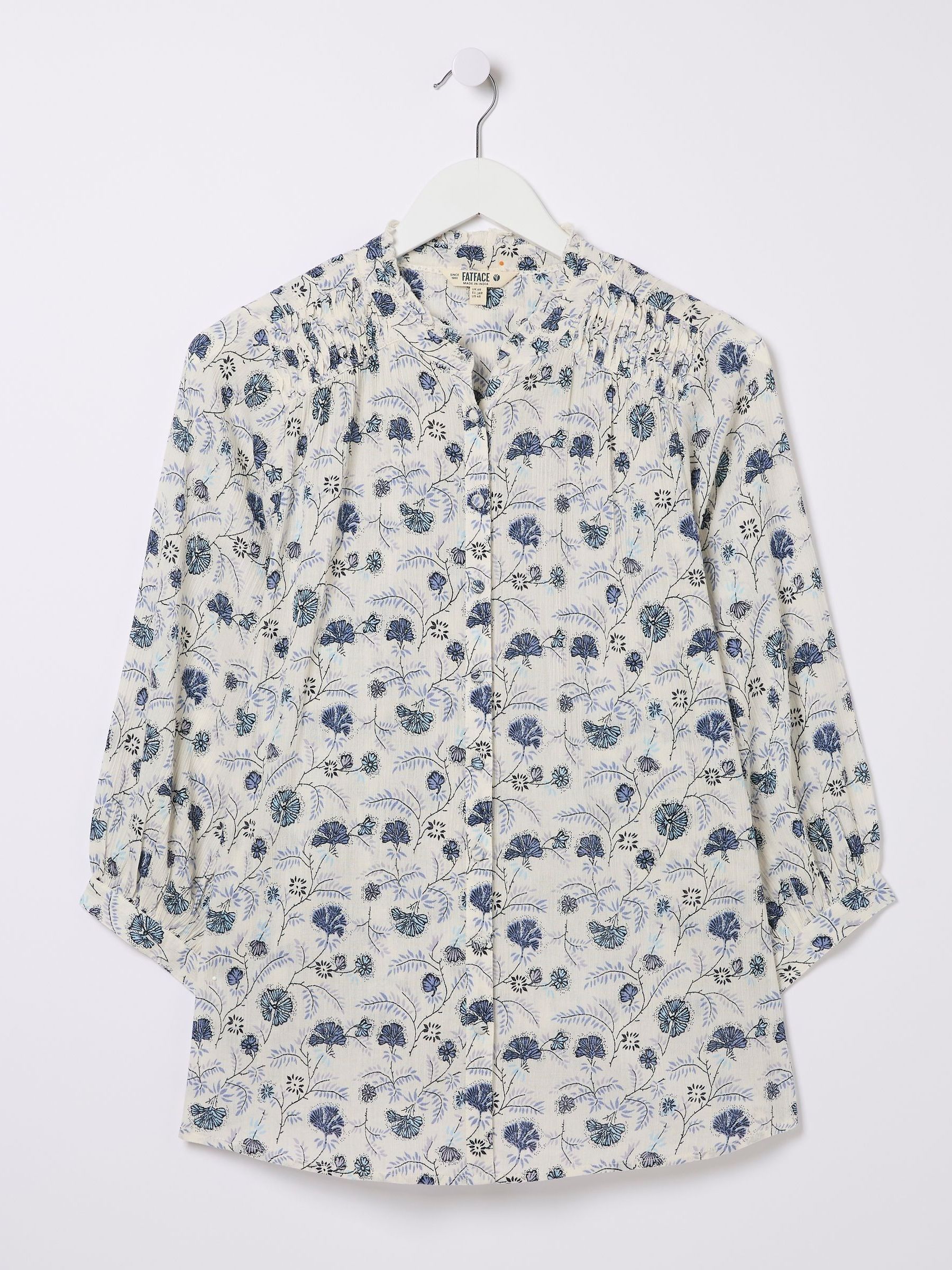 Natural Flora Ditsy Blouse - Image 5 of 5 Natural Flora Ditsy Blouse - Image 5 of 5
