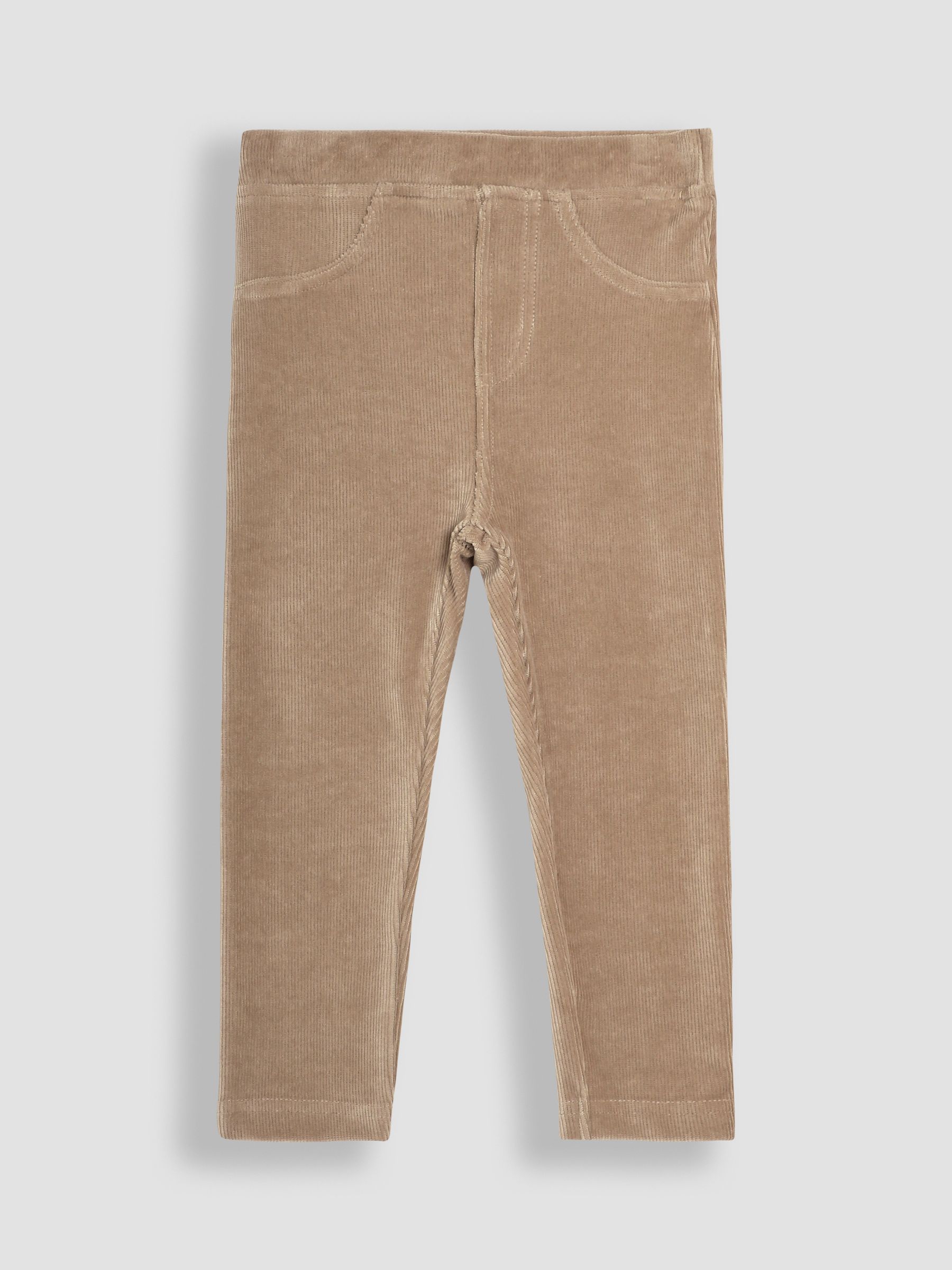 Green & Fawn Brown 2-Pack Jersey Cord Jeggings - Image 4 of 7