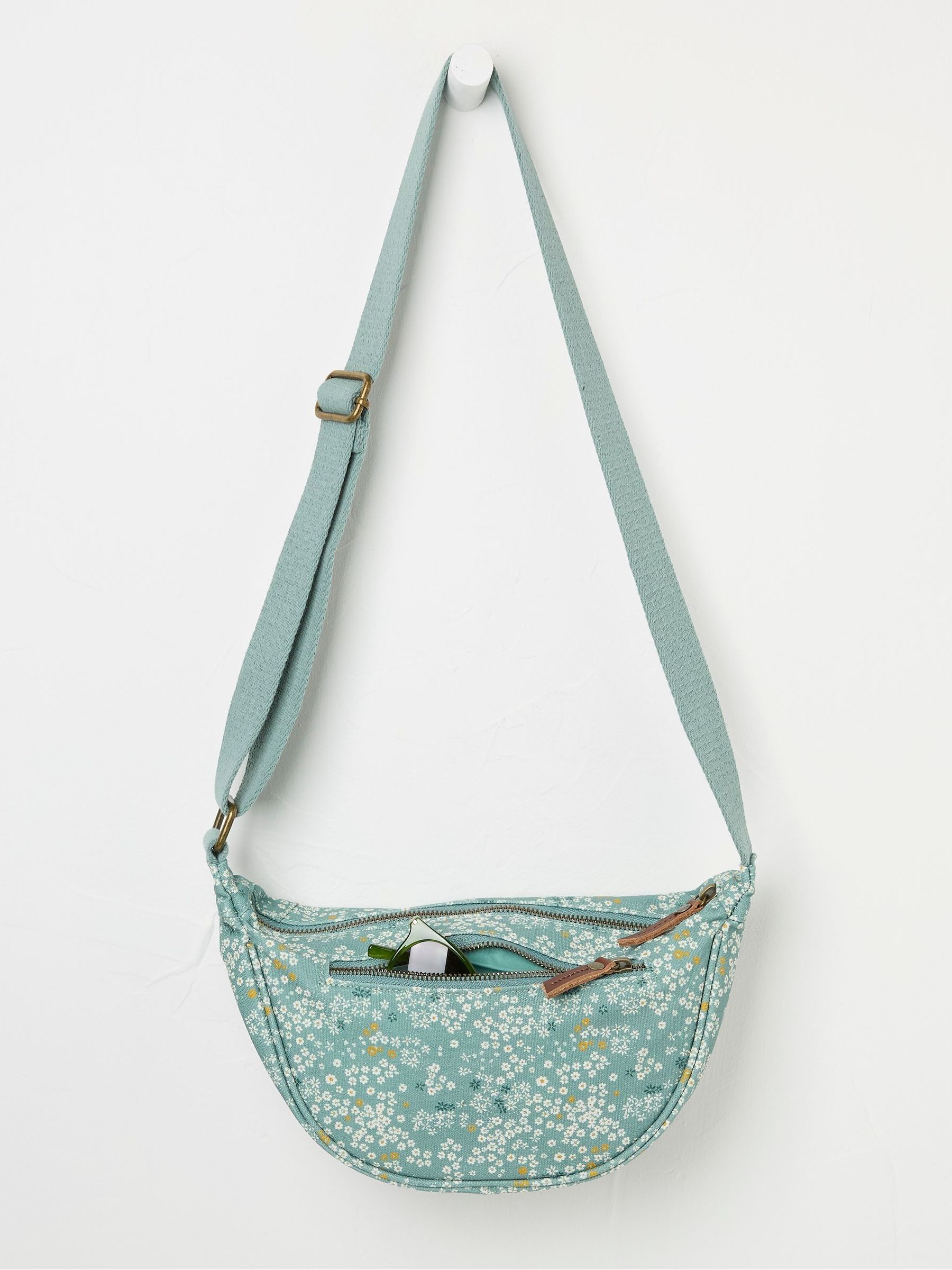 Jovie Green Printed Sling Bag - Image 1 of 2