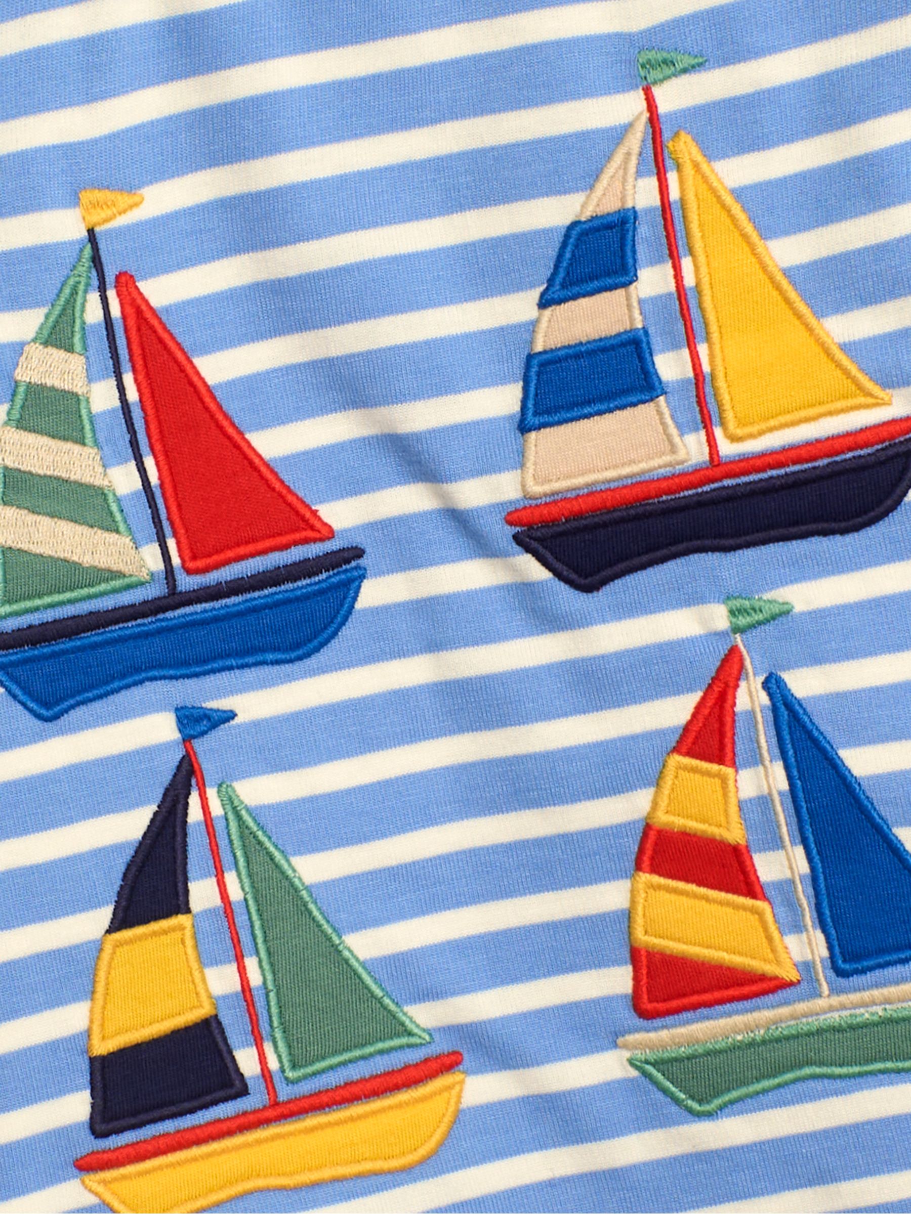Blue Sailboat Appliqué Top - Image 3 of 3
