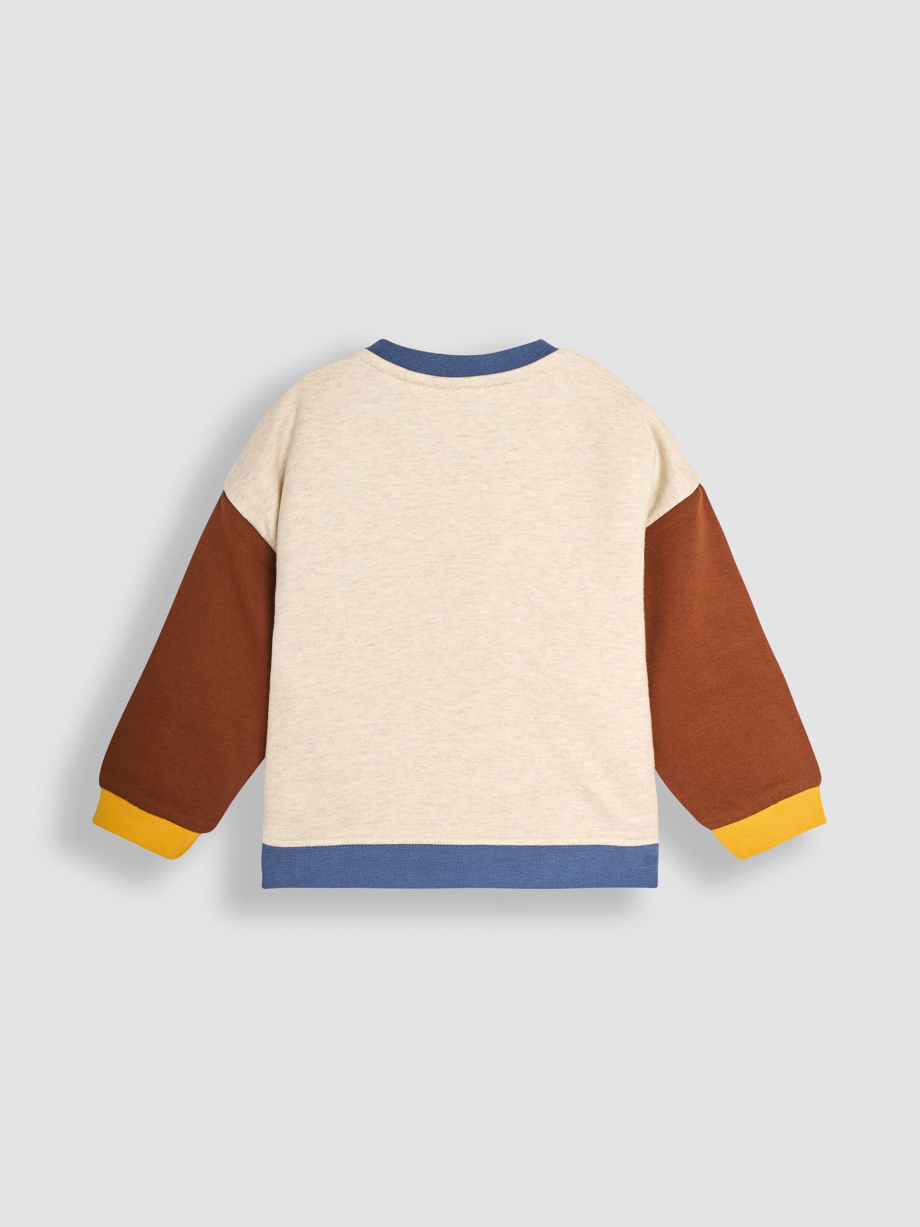 Natural Dinosaur Applique Sweatshirt & Jogger Set - Image 3 of 6