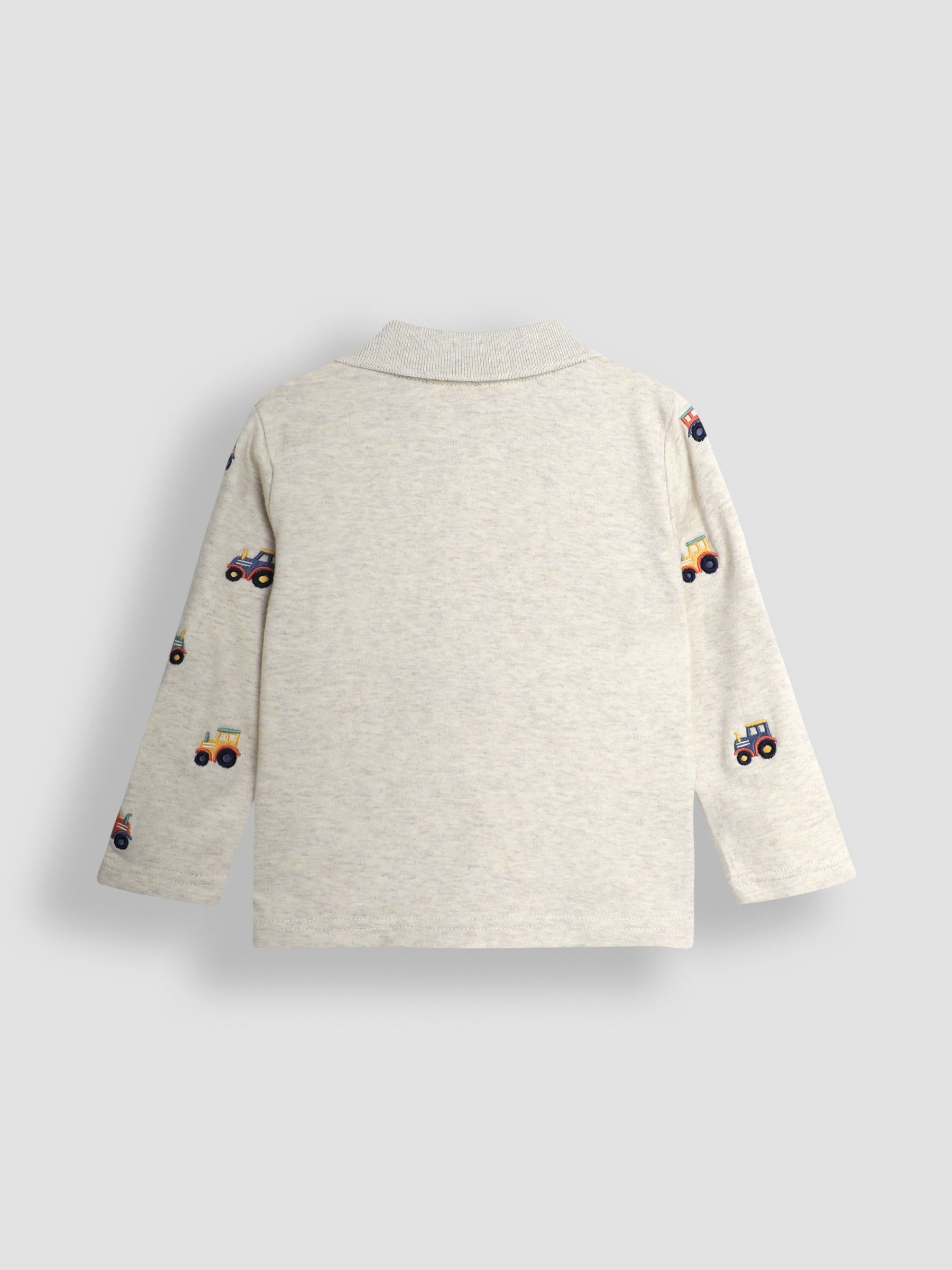 Natural Tactor Long Sleeve Embroidered Polo Shirt - Image 2 of 3