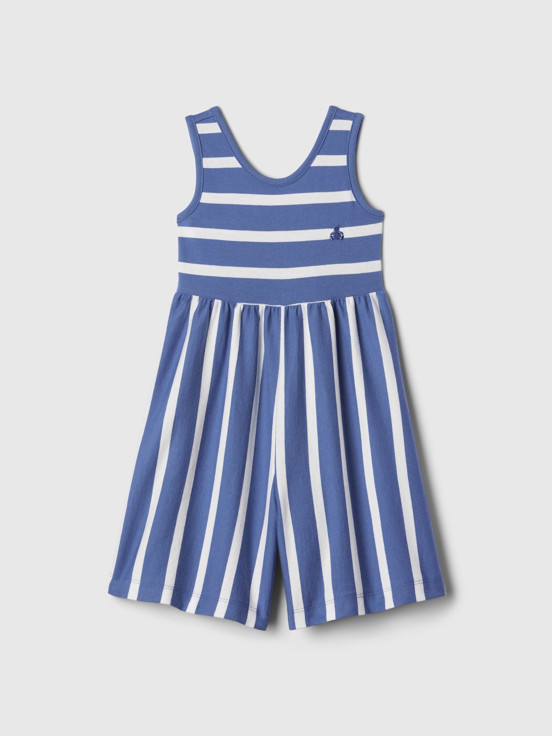 Blue Jersey Playsuit (12mths-5yrs) - Image 1 of 2