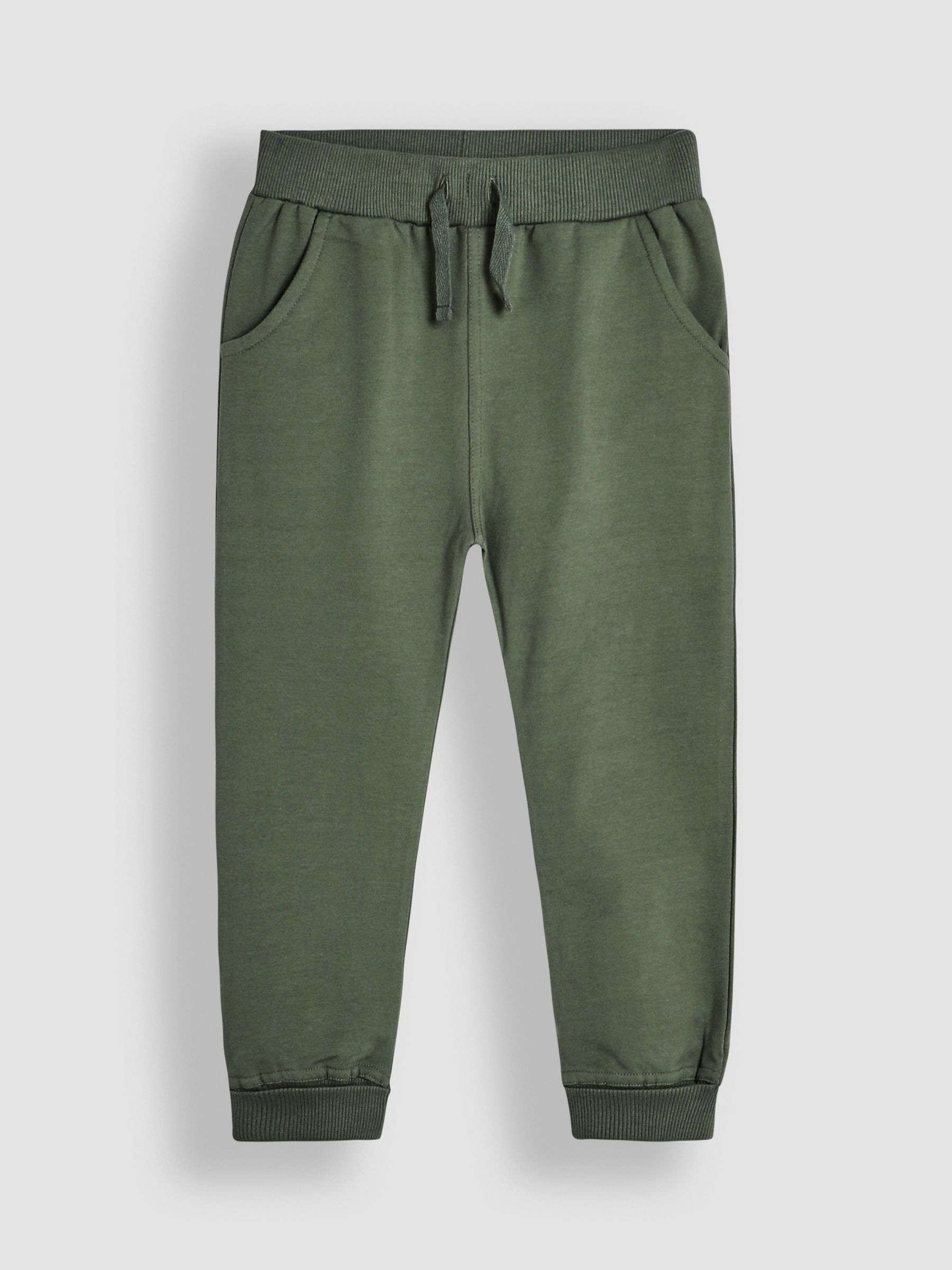 Khaki & Navy Blue 2-Pack Fitted Joggers - Image 2 of 7