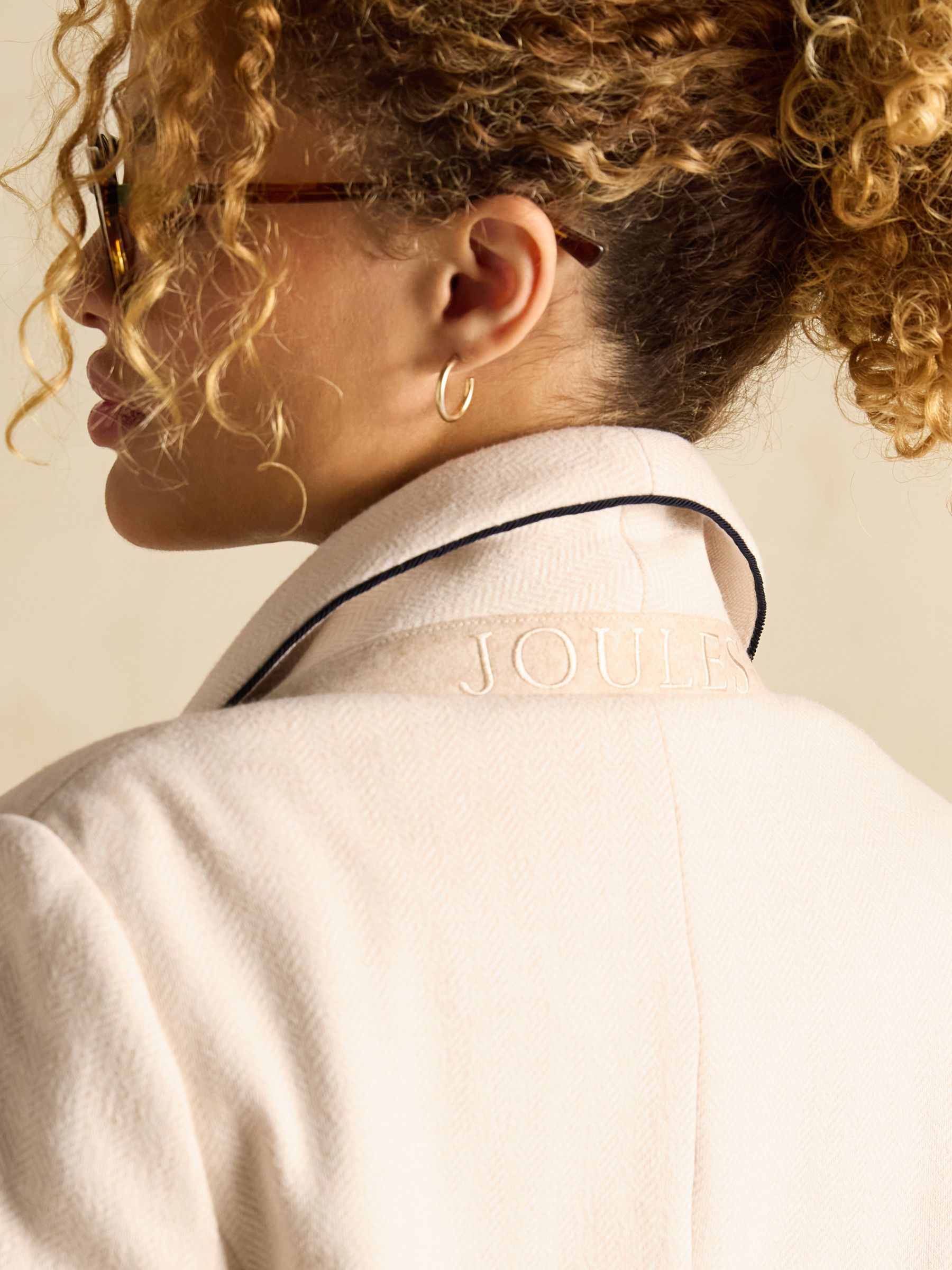Hartley Oat Shawl Collar Blazer - Image 6 of 8