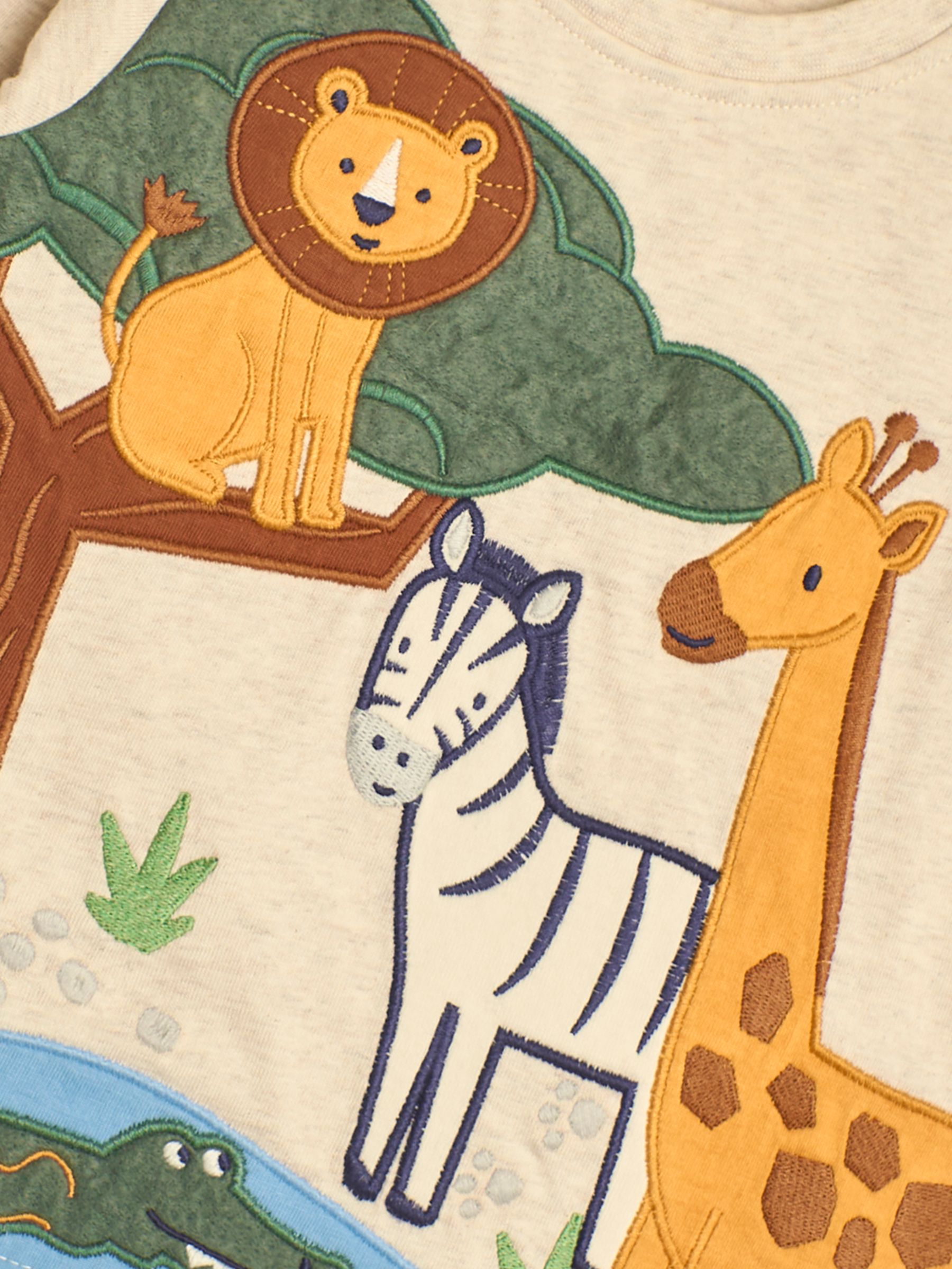 Natural Safari Appliqué Top - Image 3 of 3