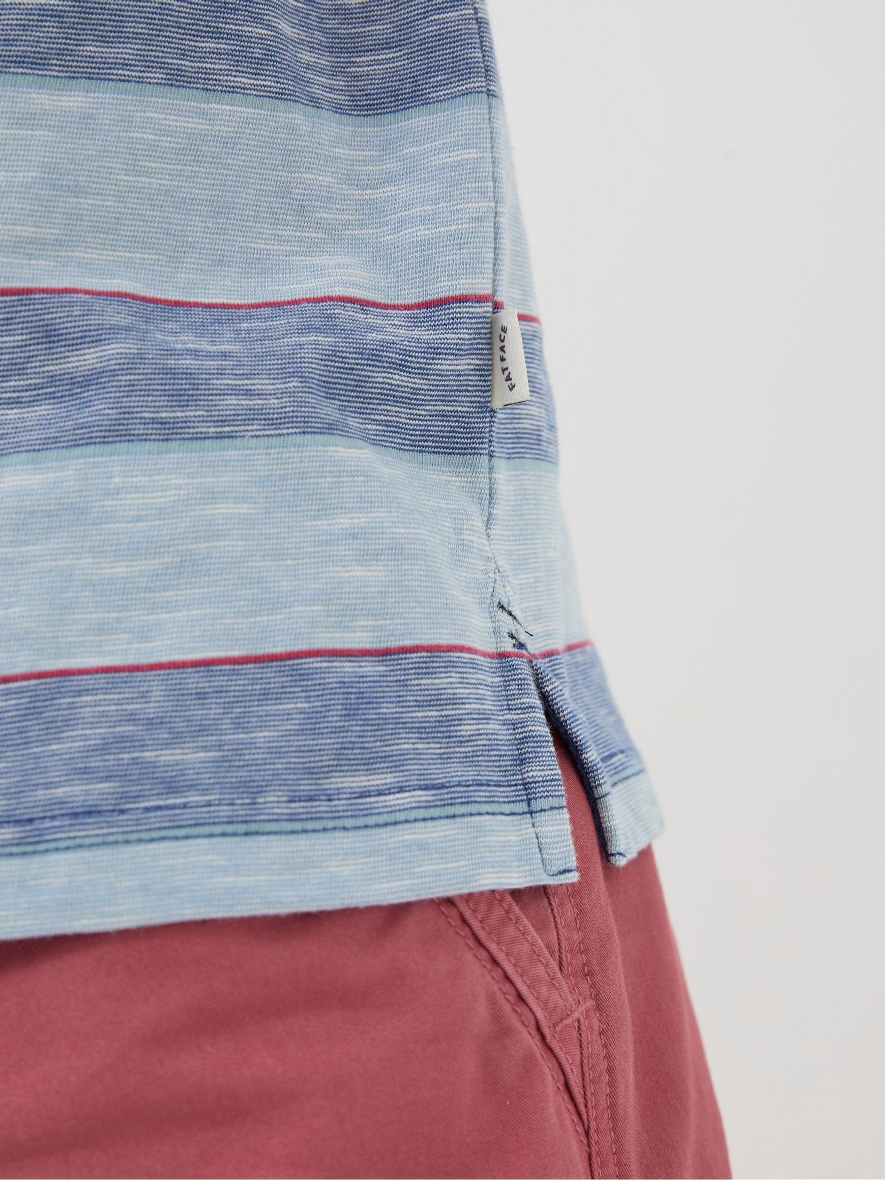 Ferndale Blue Feeder Stripe T-Shirt - Image 4 of 5