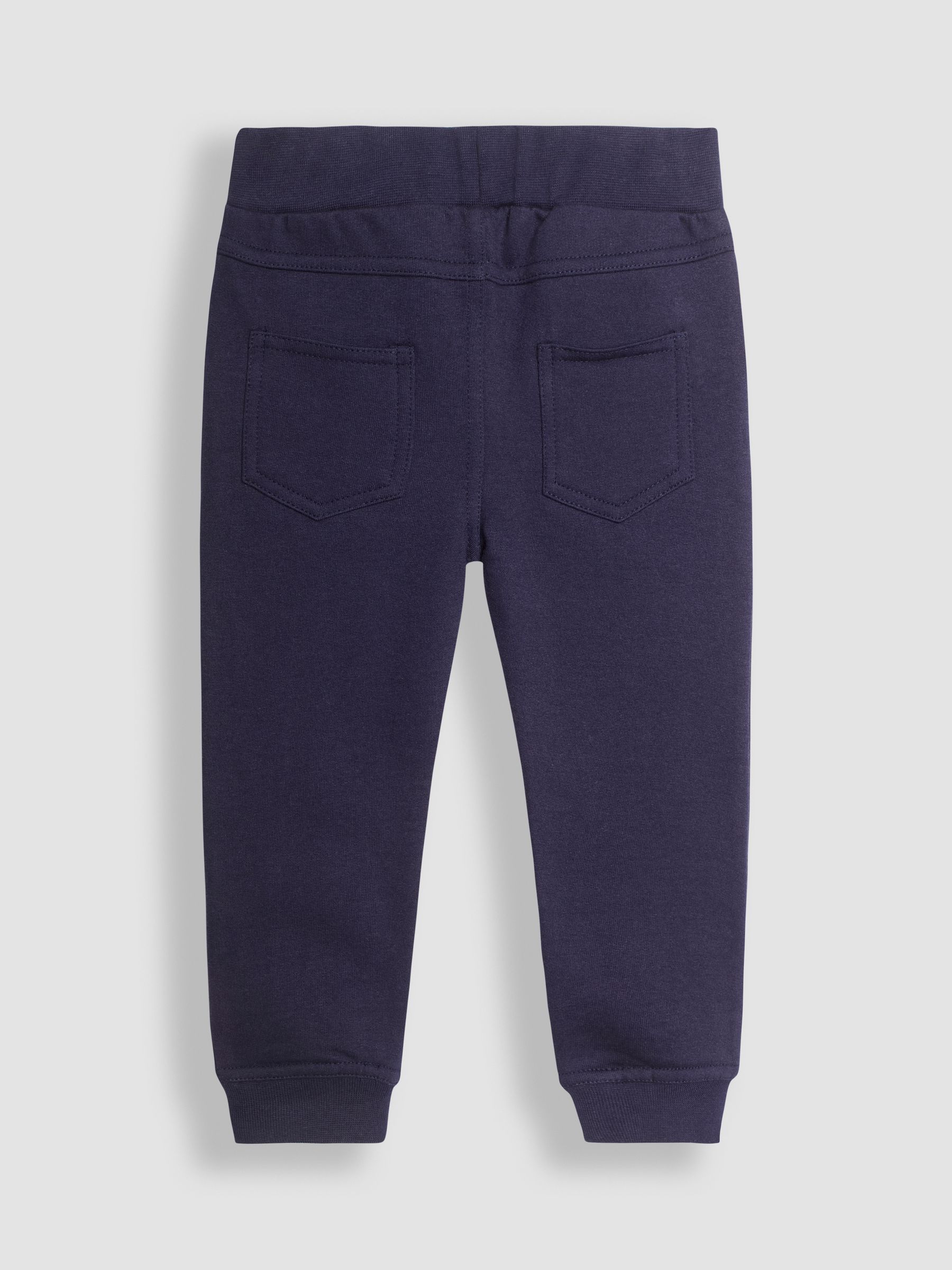 Denim Blue Tractor Colour Block Appliqué Sweatshirt & Jogger Set - Image 3 of 6