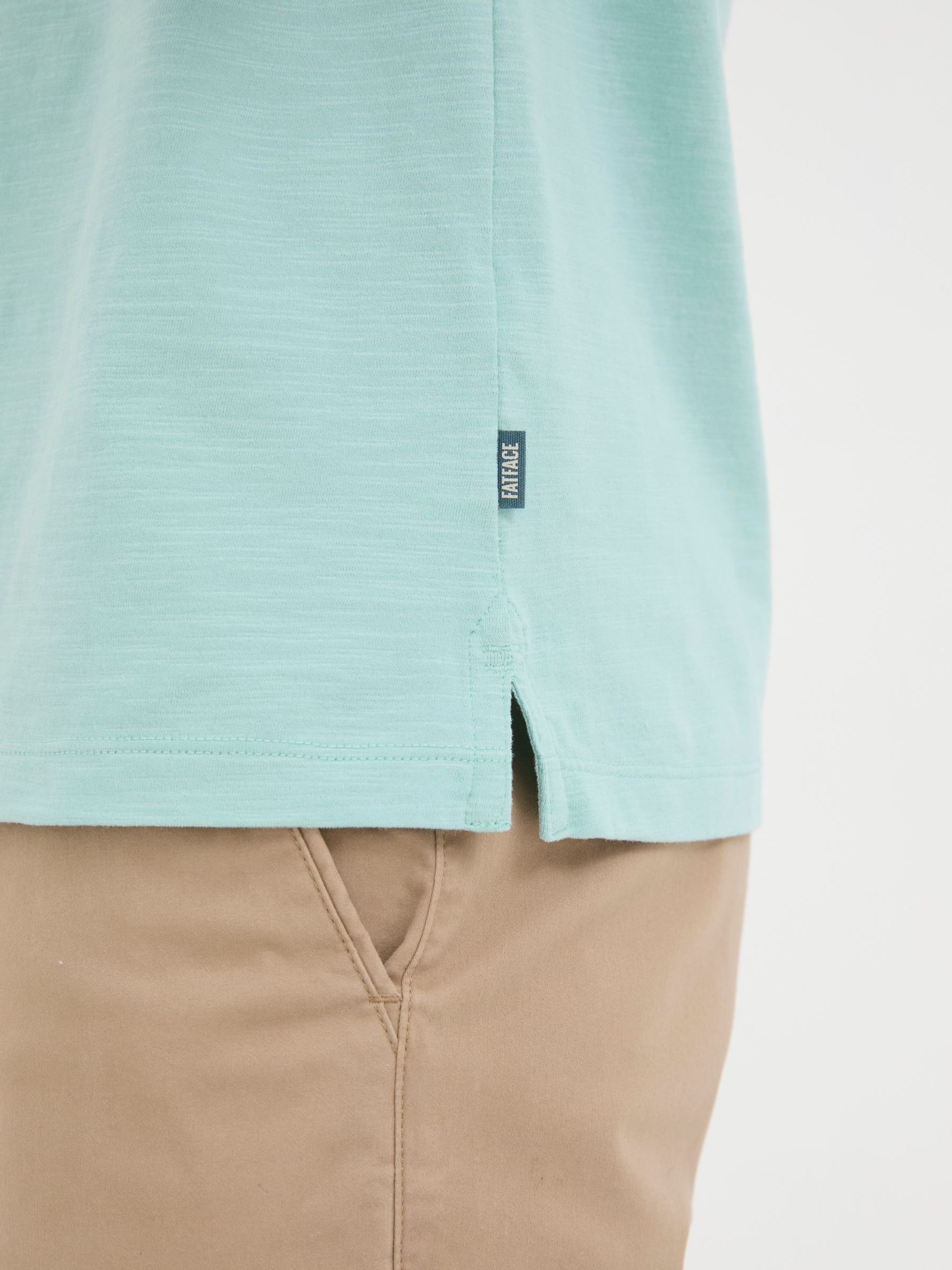 Blue Woodside Slub Henley T-Shirt - Image 3 of 5