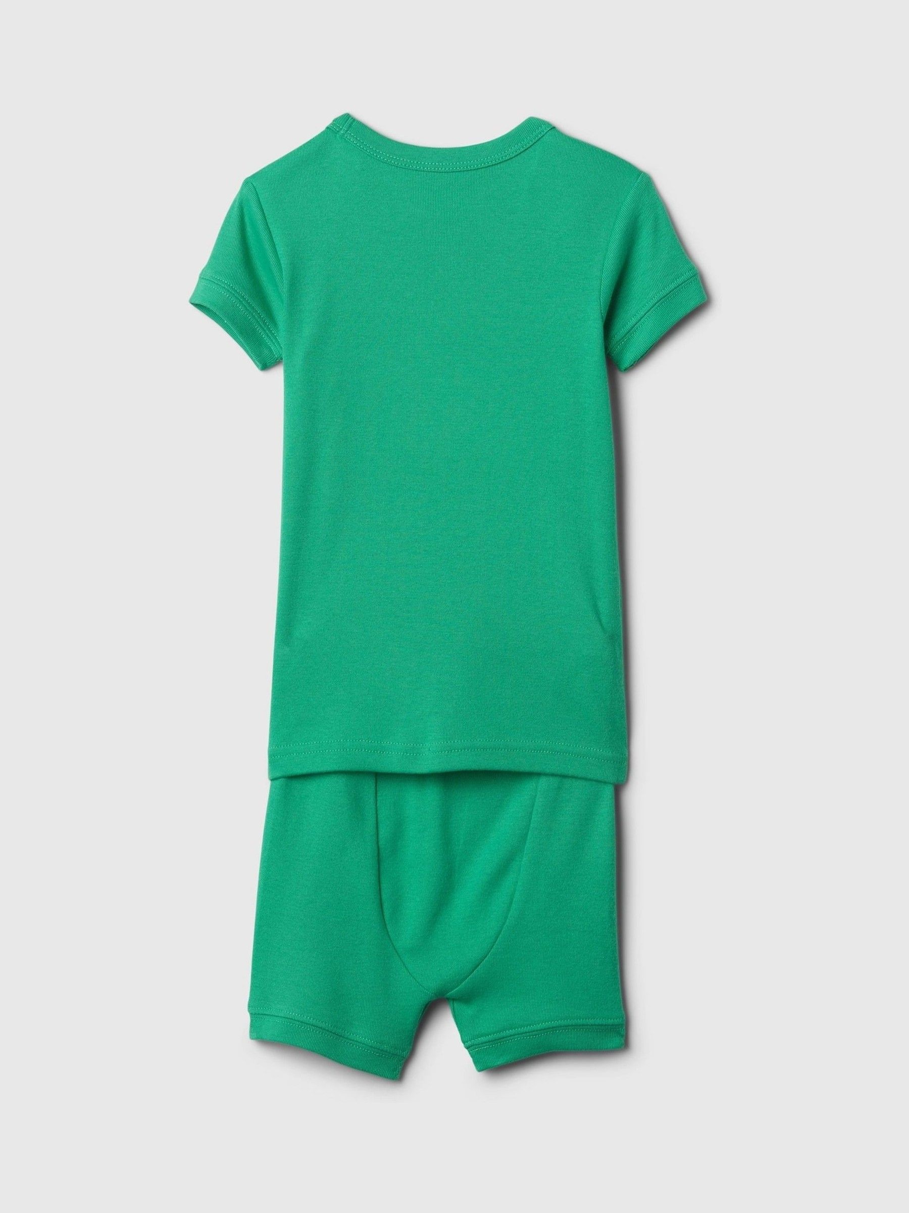 Green Marvel Groot Organic Cotton Marvel Pyjama Set (12mths-5yrs) - Image 2 of 2
