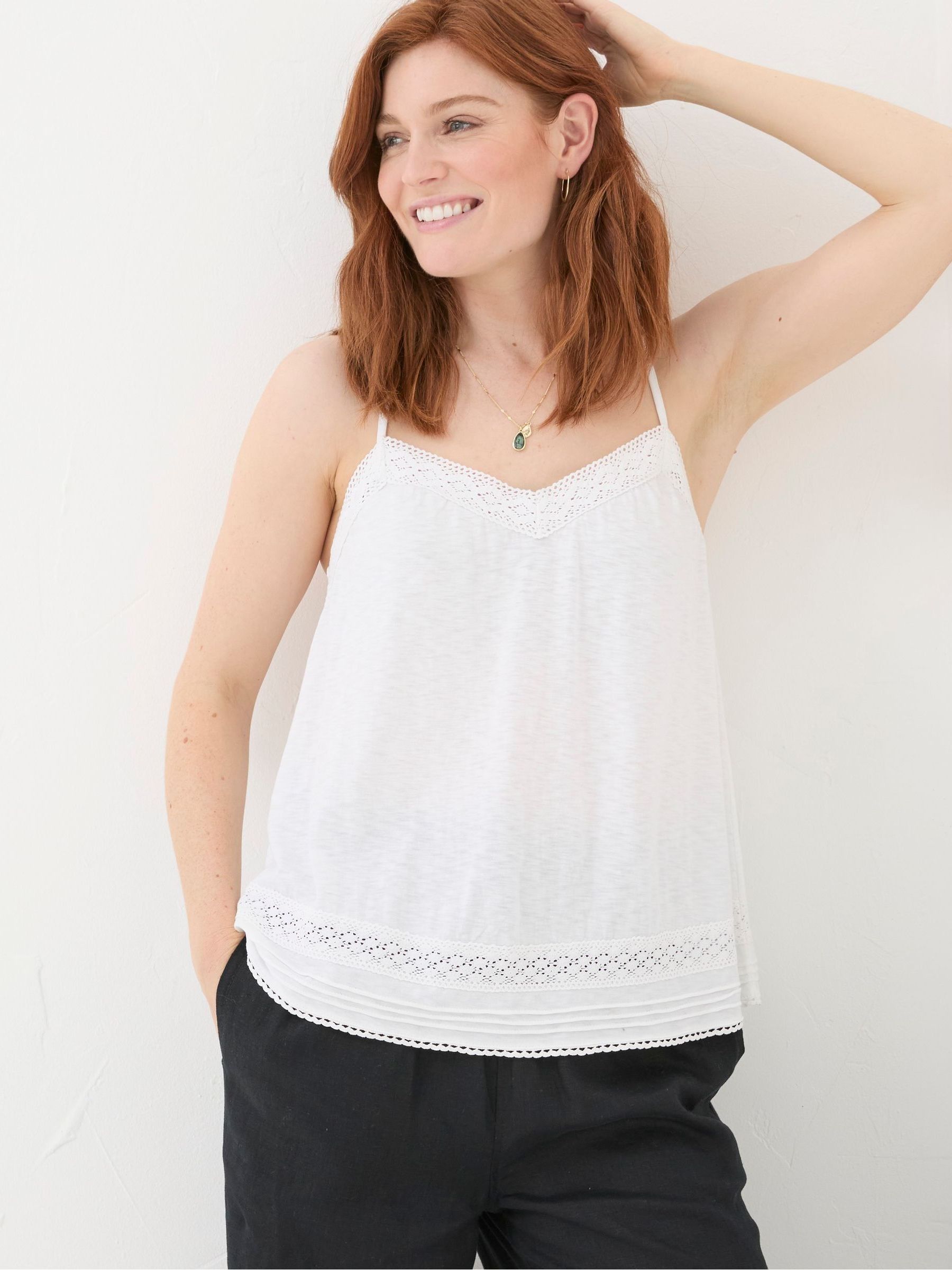 Tina White Cami - Image 1 of 5