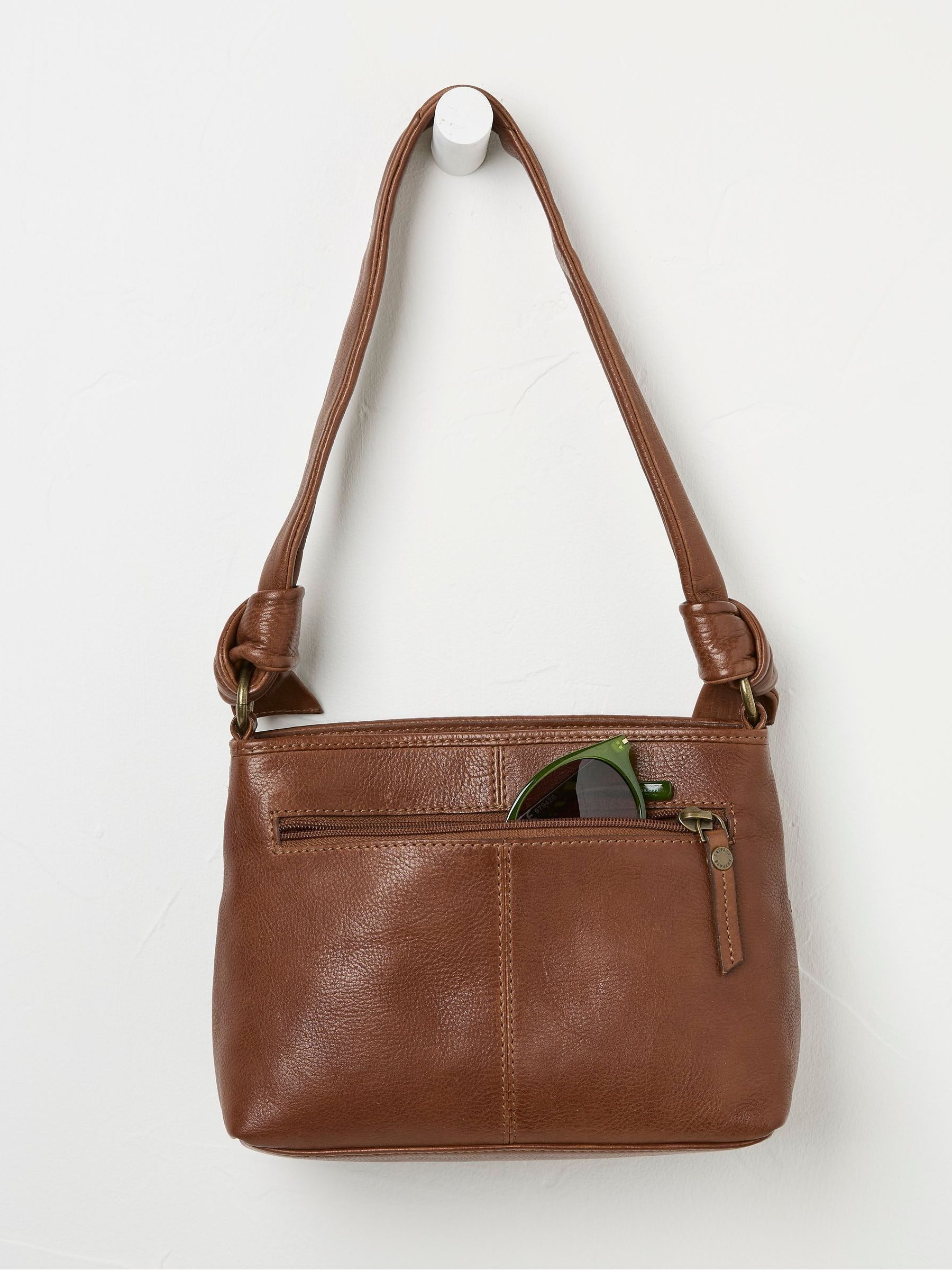 Claudia Brown Woven Shoulder Bag - Image 2 of 3