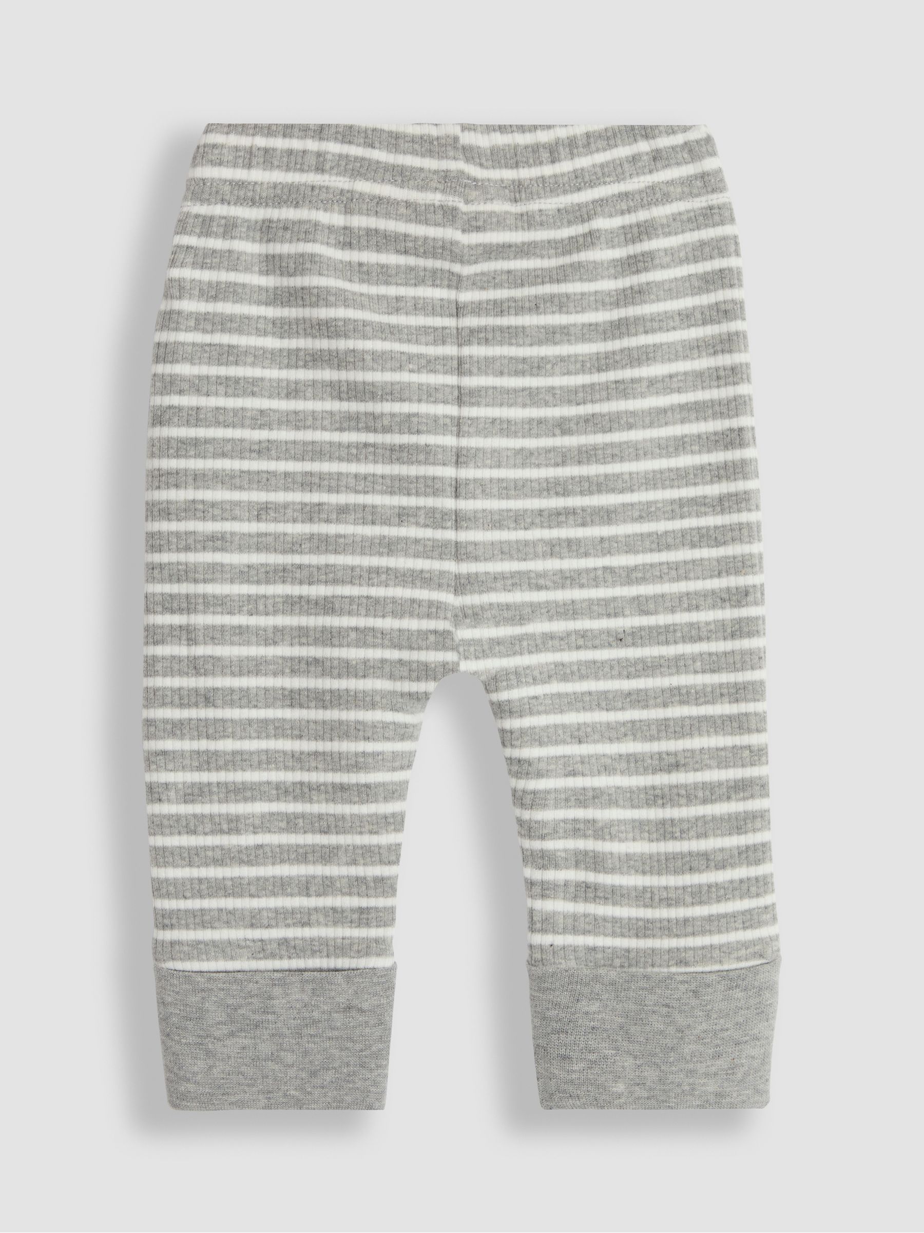 Marl Grey Duck And Tractor Baby 3-Piece Bodysuit & Legging Set - Image 6 of 8