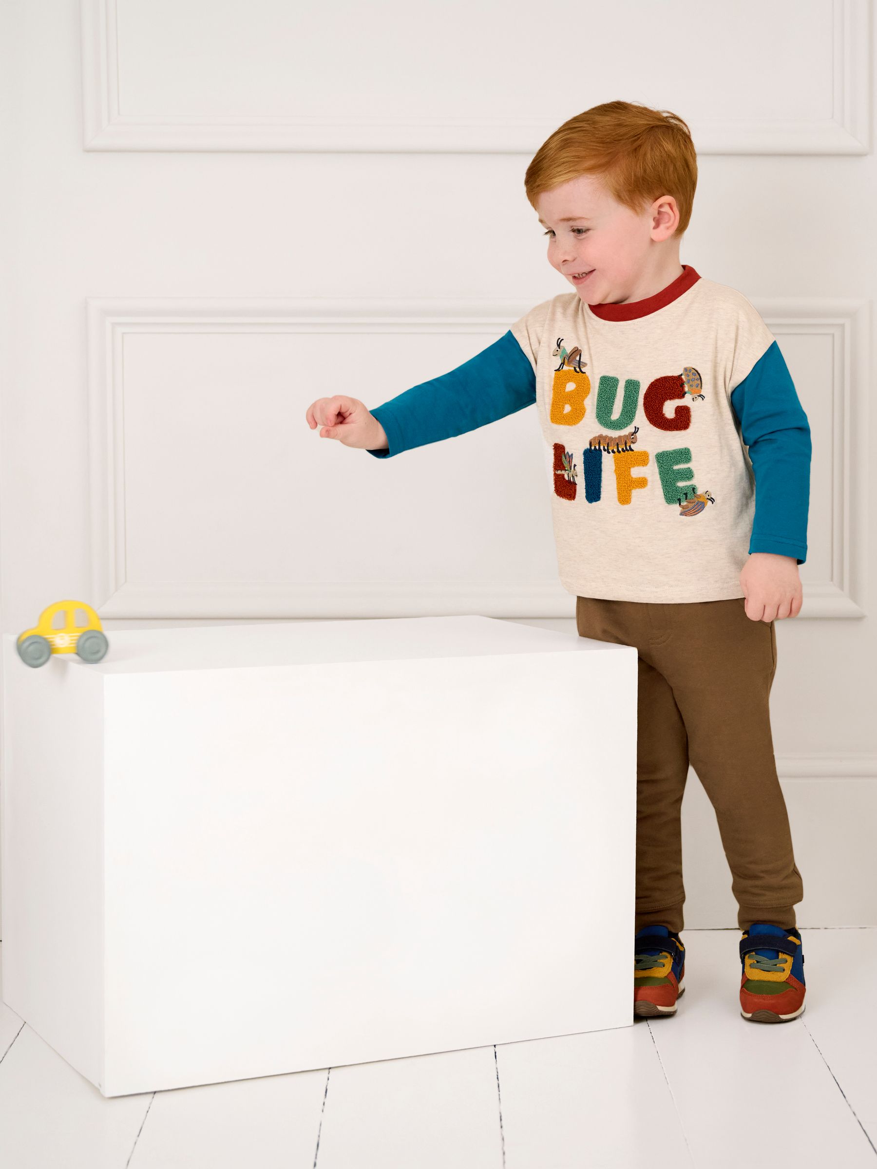 Natural Bug Life Boucle Top - Image 4 of 6