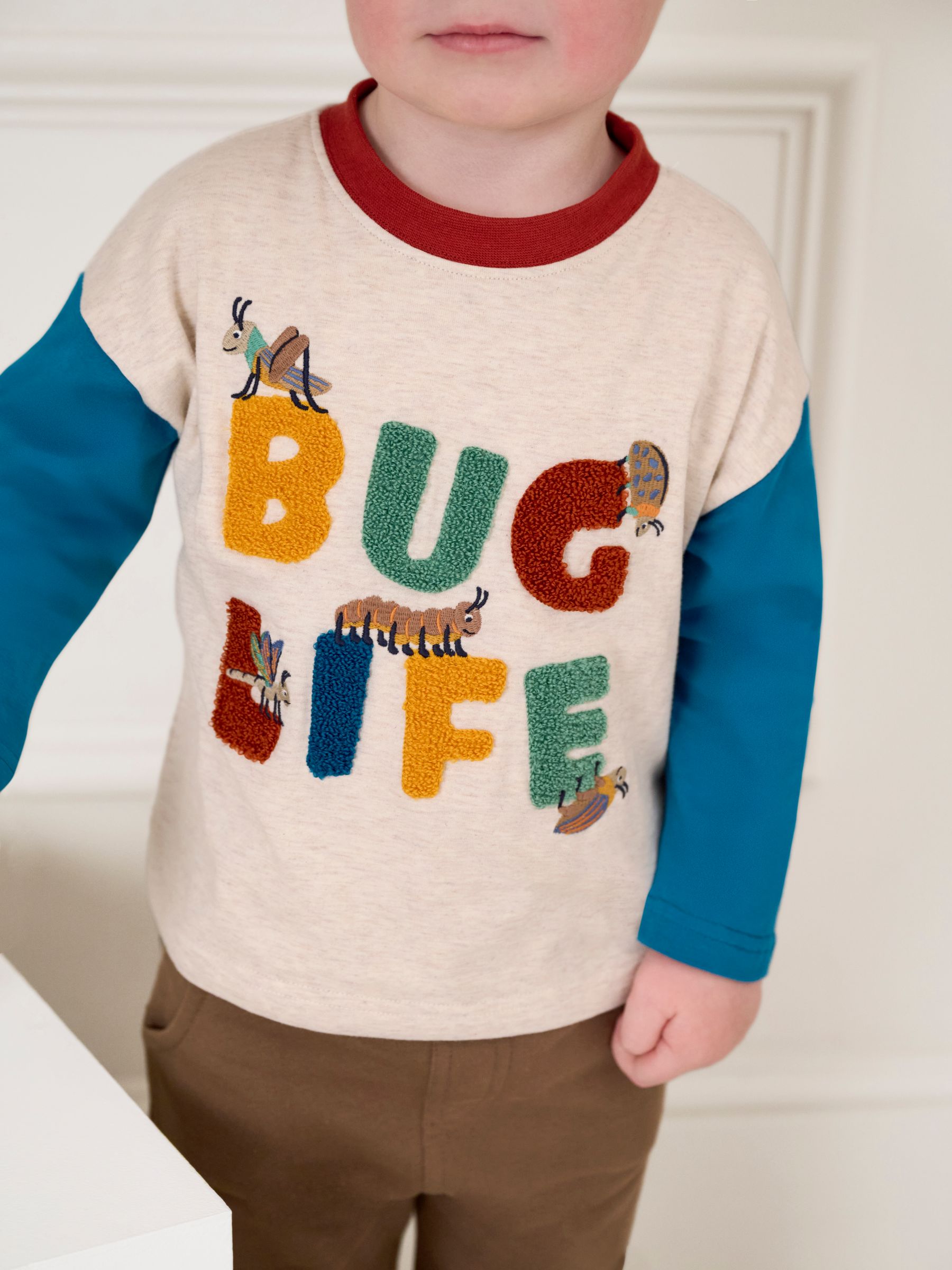 Natural Bug Life Boucle Top - Image 5 of 6