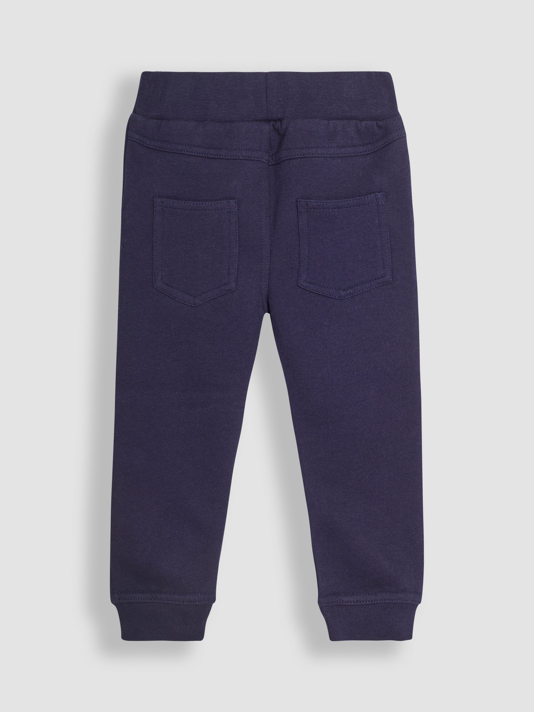 Grey Marl Digger Colour Block Appliqué Sweatshirt & Jogger Set - Image 7 of 8