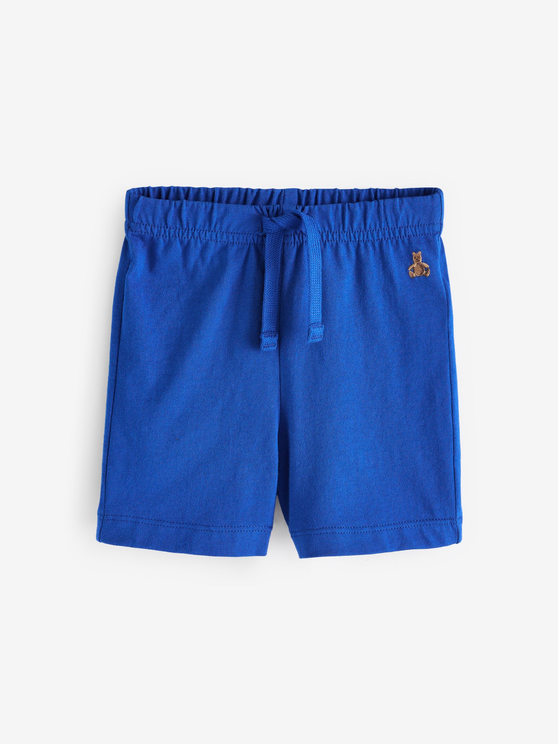Blue Cotton Brannan Bear Pull On Baby Shorts (Newborn-5yrs) - Image 1 of 3