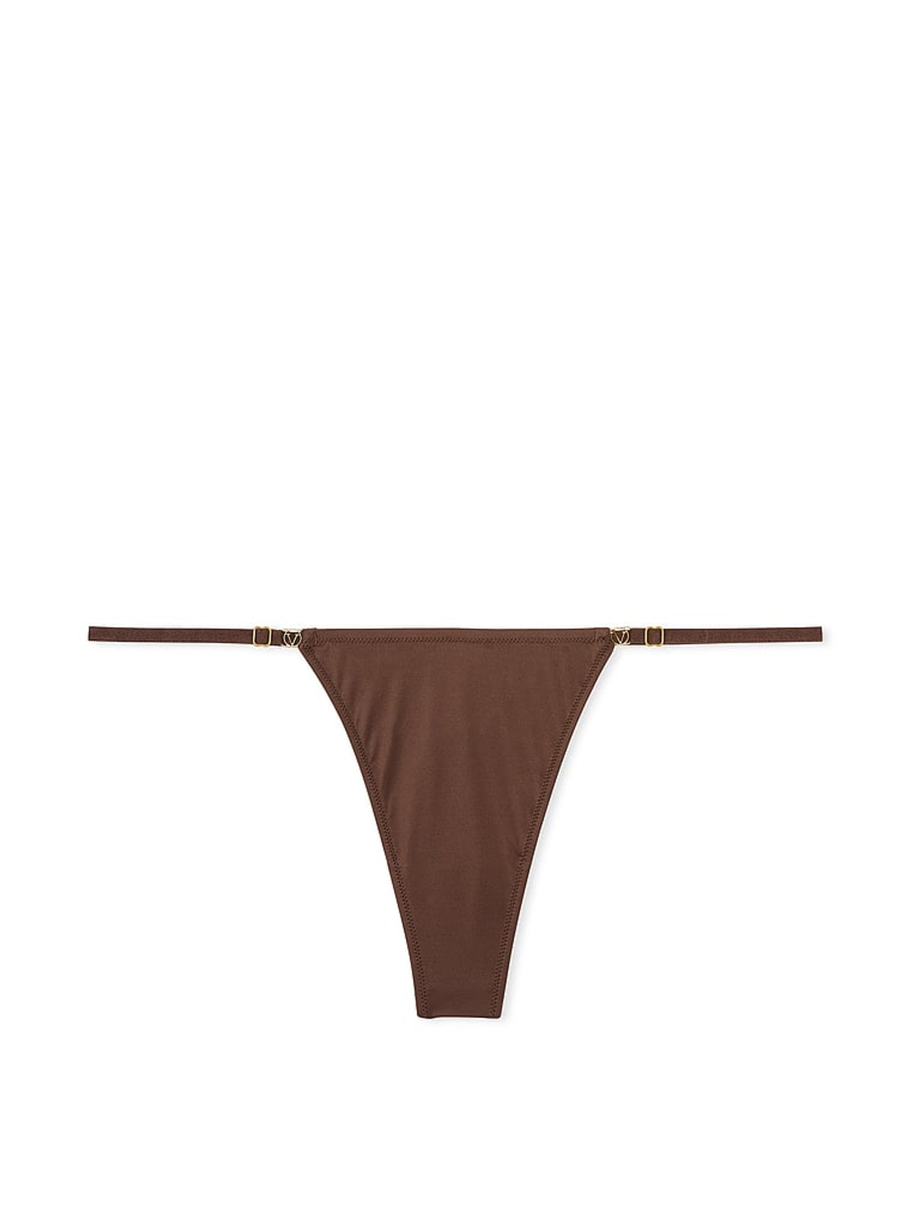 Ganache Nude Thong Knickers - Image 3 of 3
