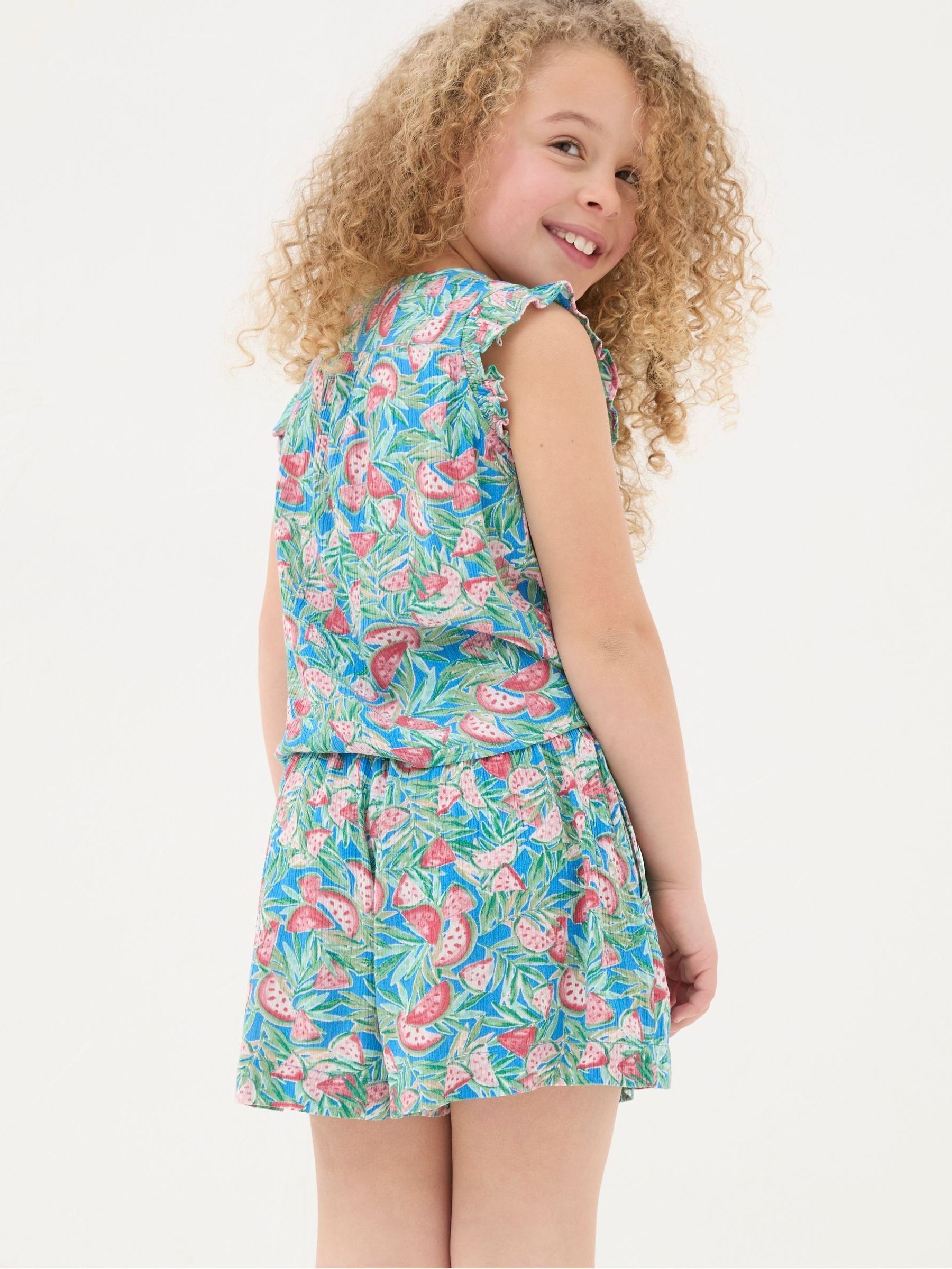 Blue Watermelon Shirt And Short Set - Image 2 of 5