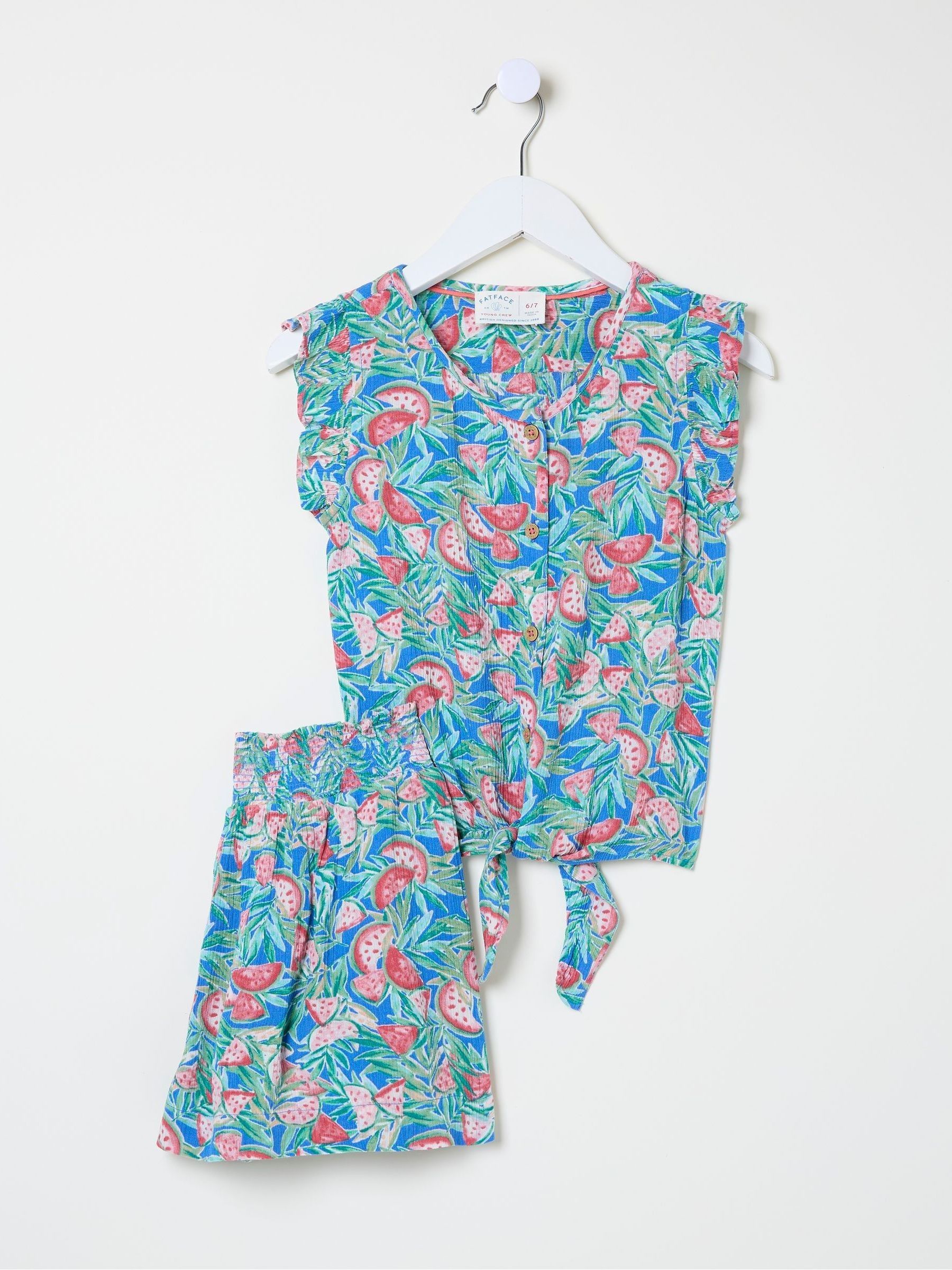 Blue Watermelon Shirt And Short Set - Image 5 of 5