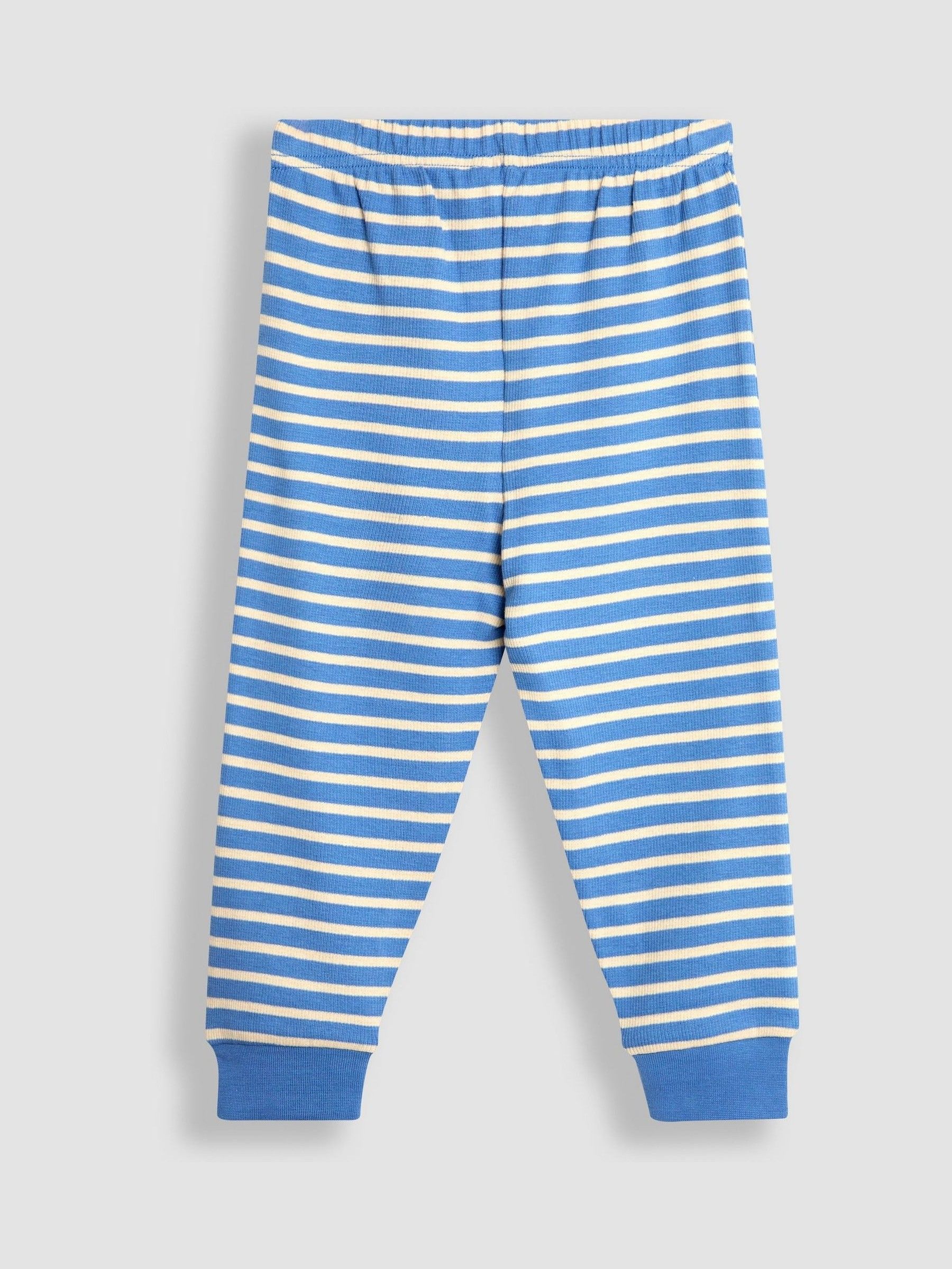Toffee Leopard Rib Pyjamas 2 Pack - Image 10 of 11