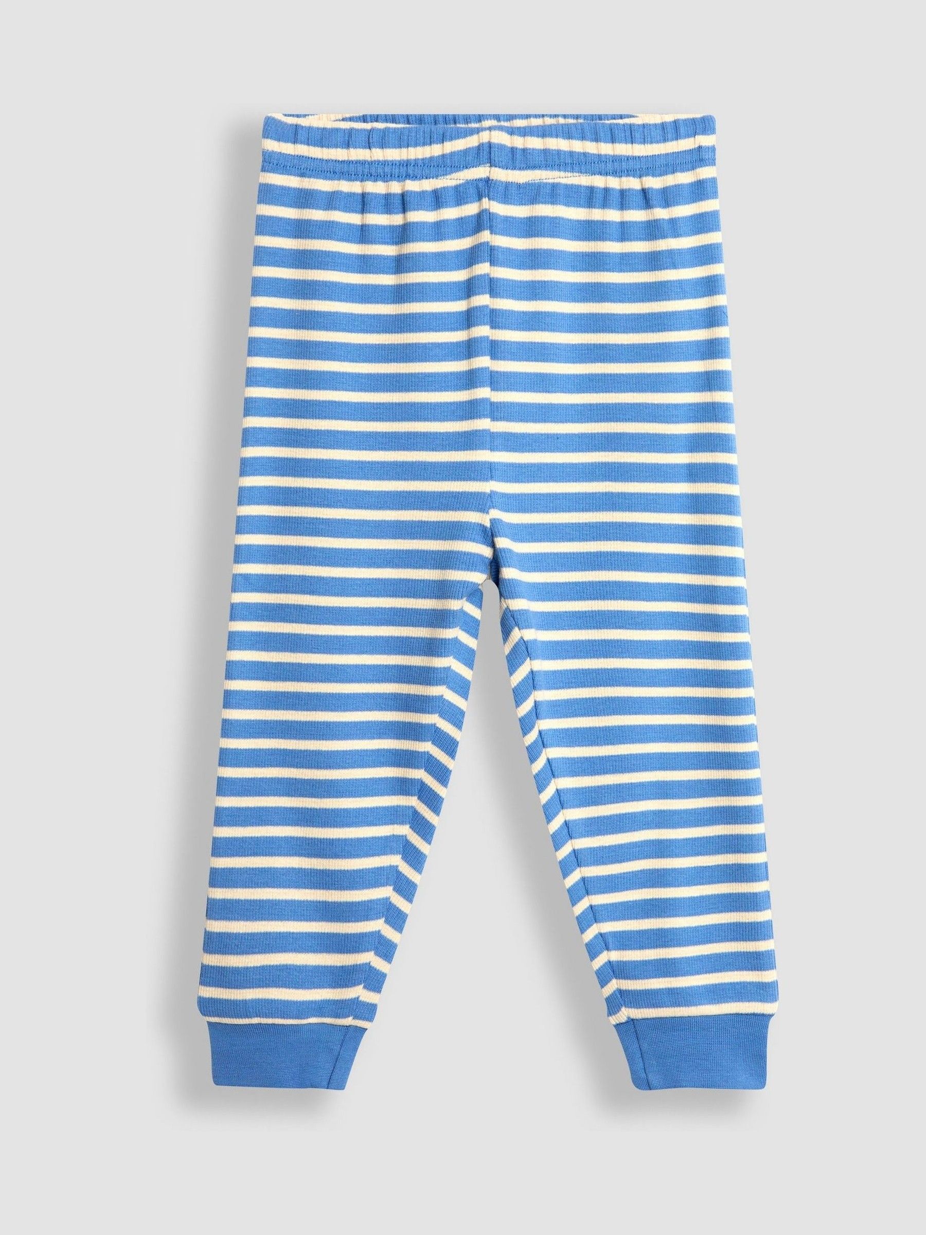 Toffee Leopard Rib Pyjamas 2 Pack - Image 11 of 11