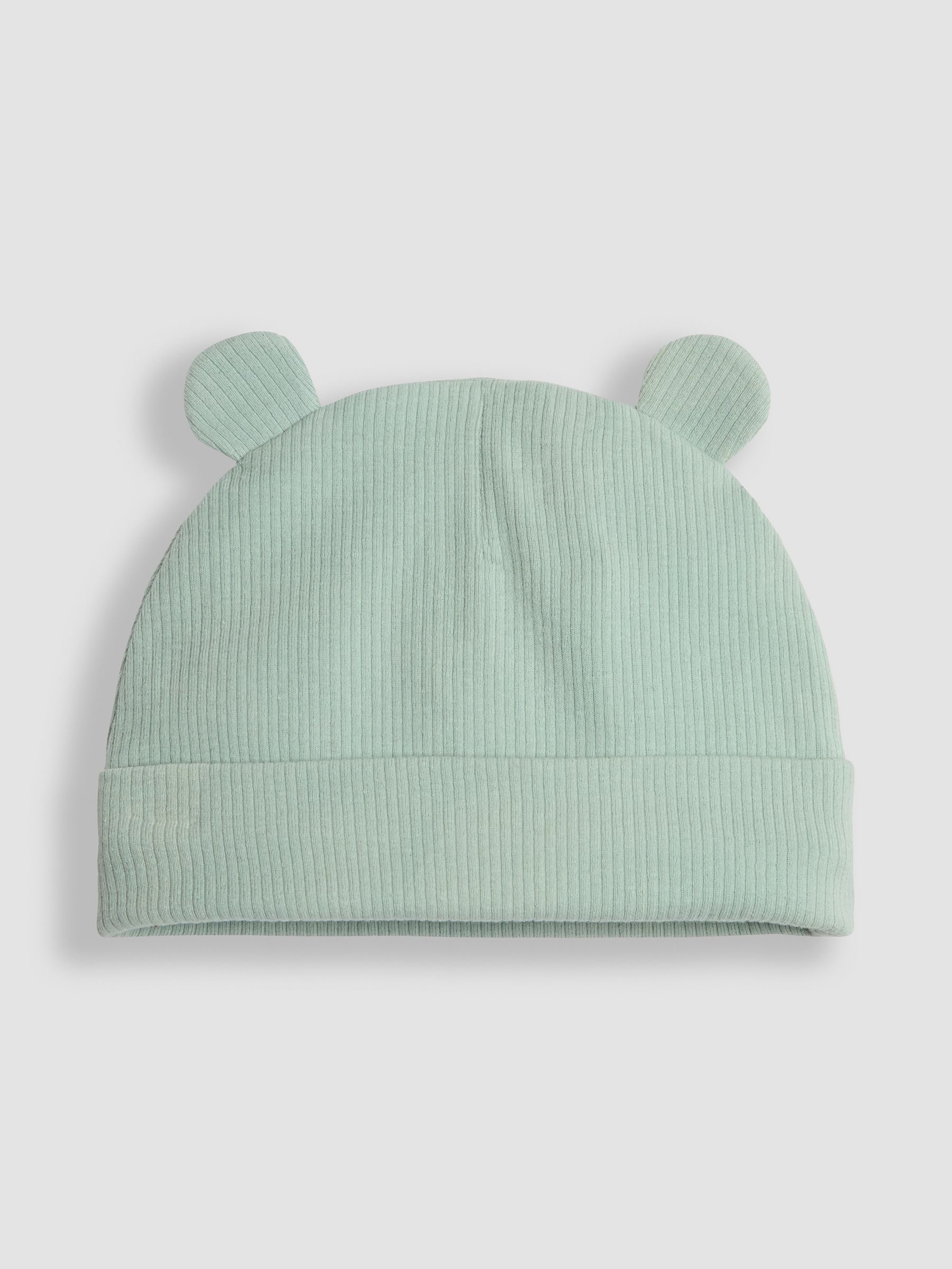 Green Rib 2-Pack Baby Hats - Image 4 of 5